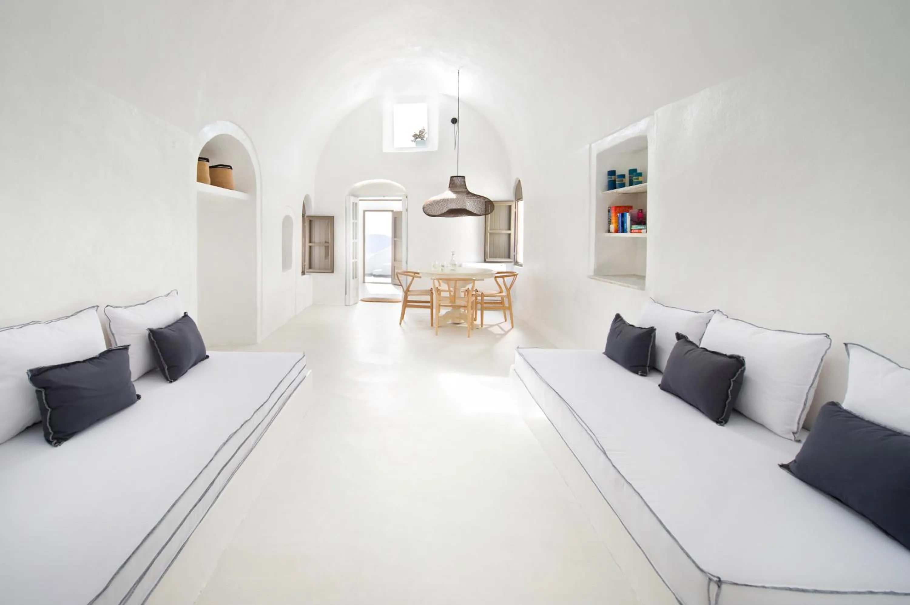 Living room, Bed in Sophia Luxury Suites