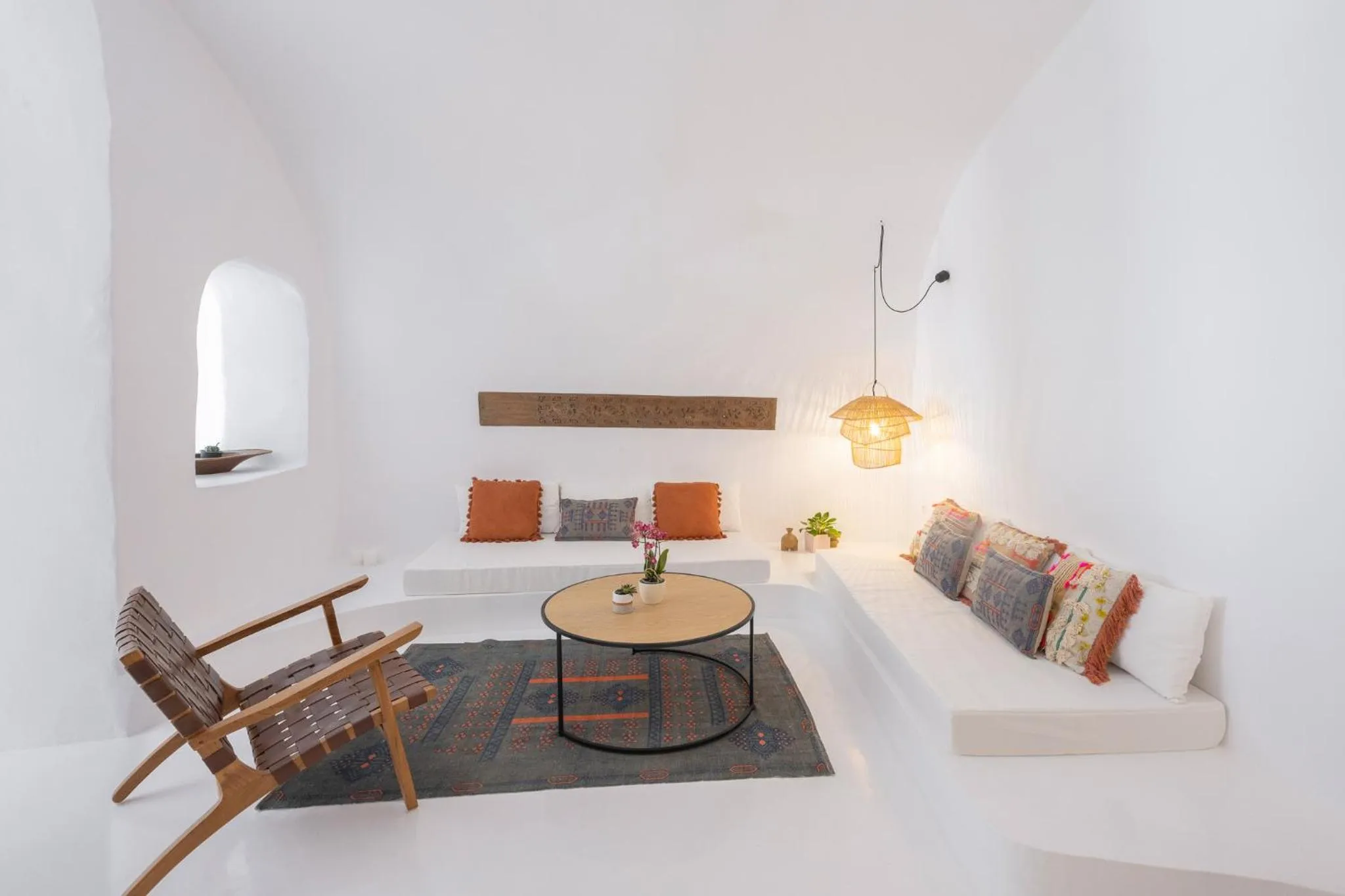 Bed in Sophia Luxury Suites