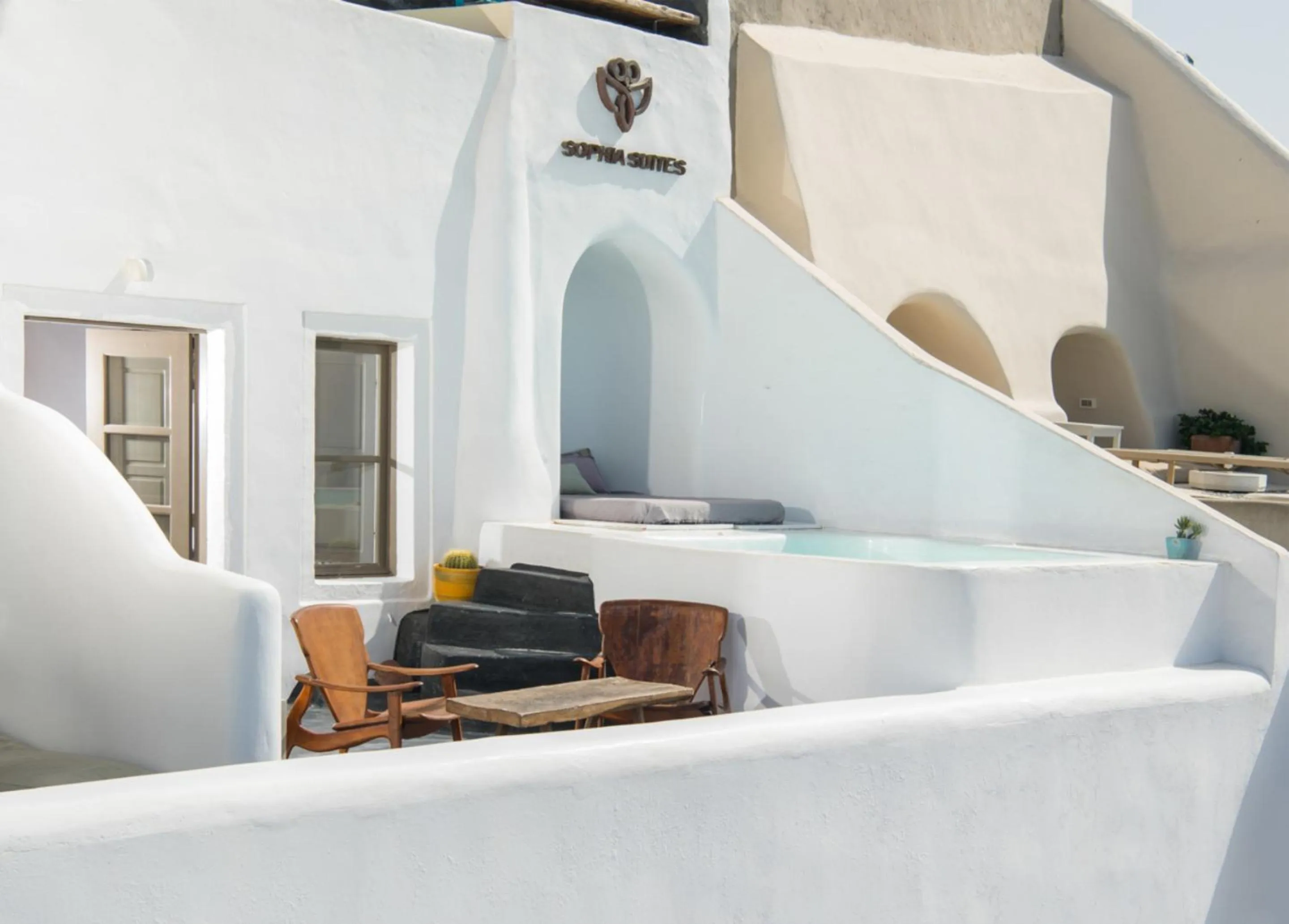 Balcony/Terrace in Sophia Luxury Suites