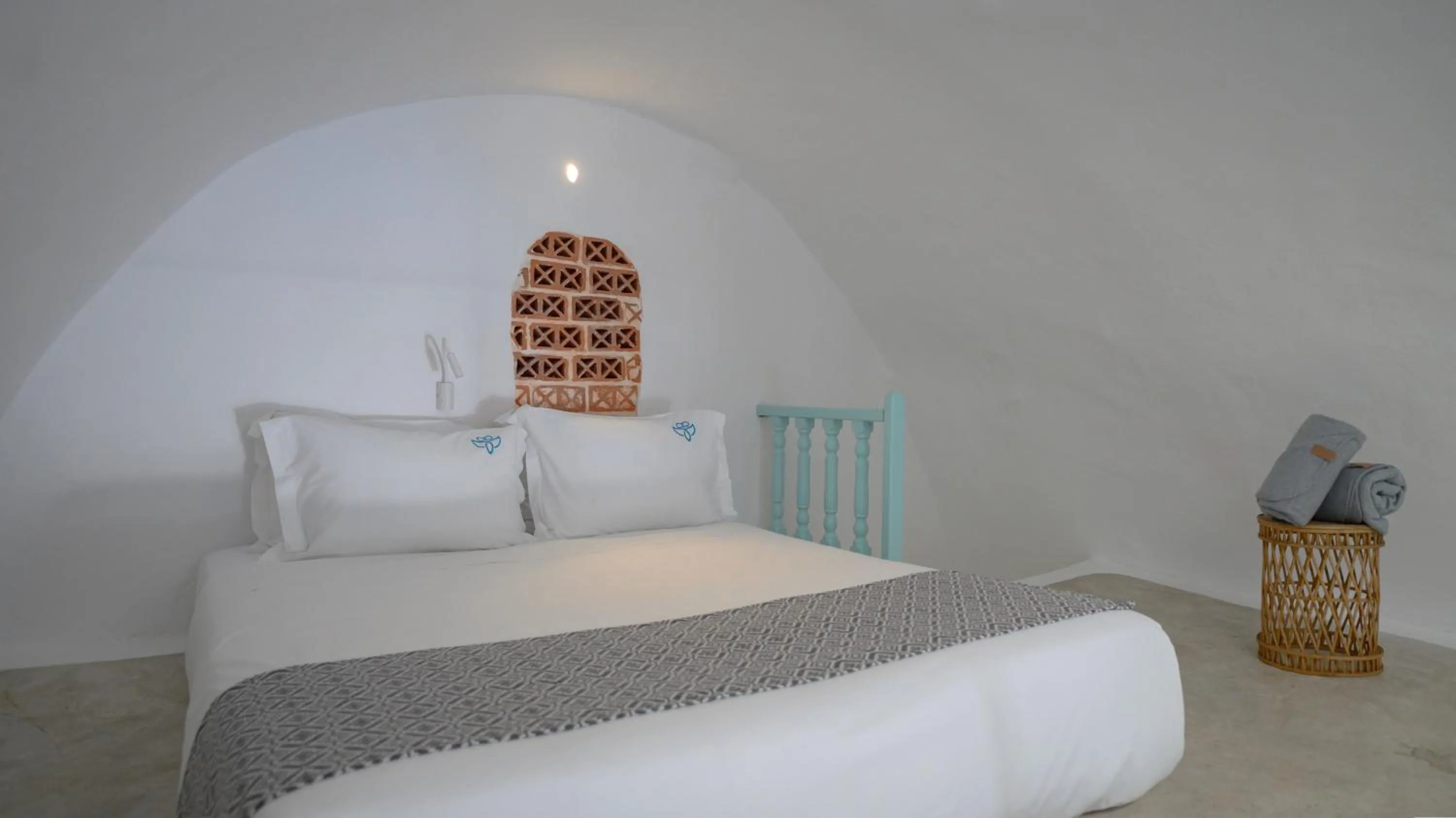 Bed in Sophia Luxury Suites