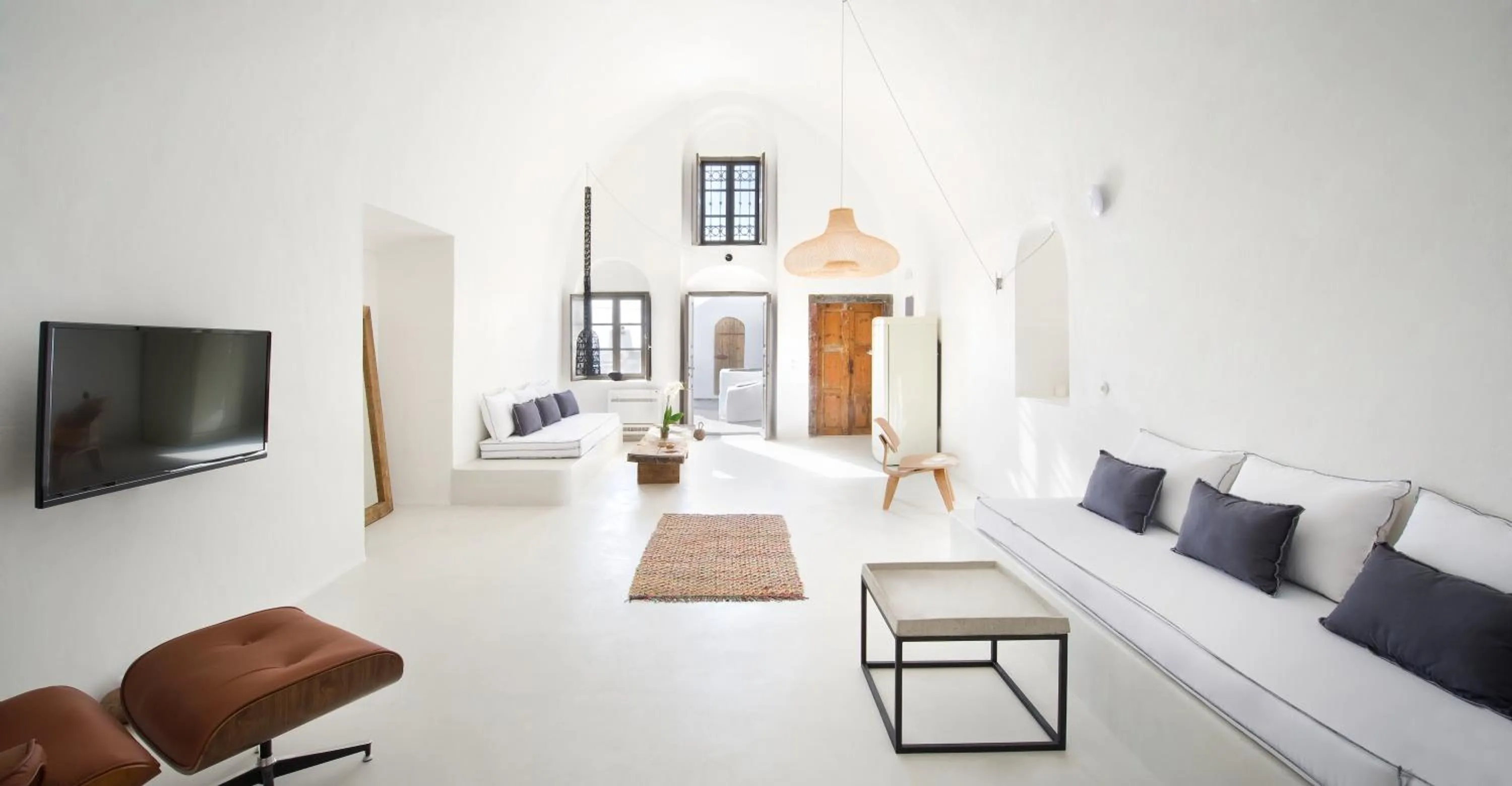 Living room in Sophia Luxury Suites