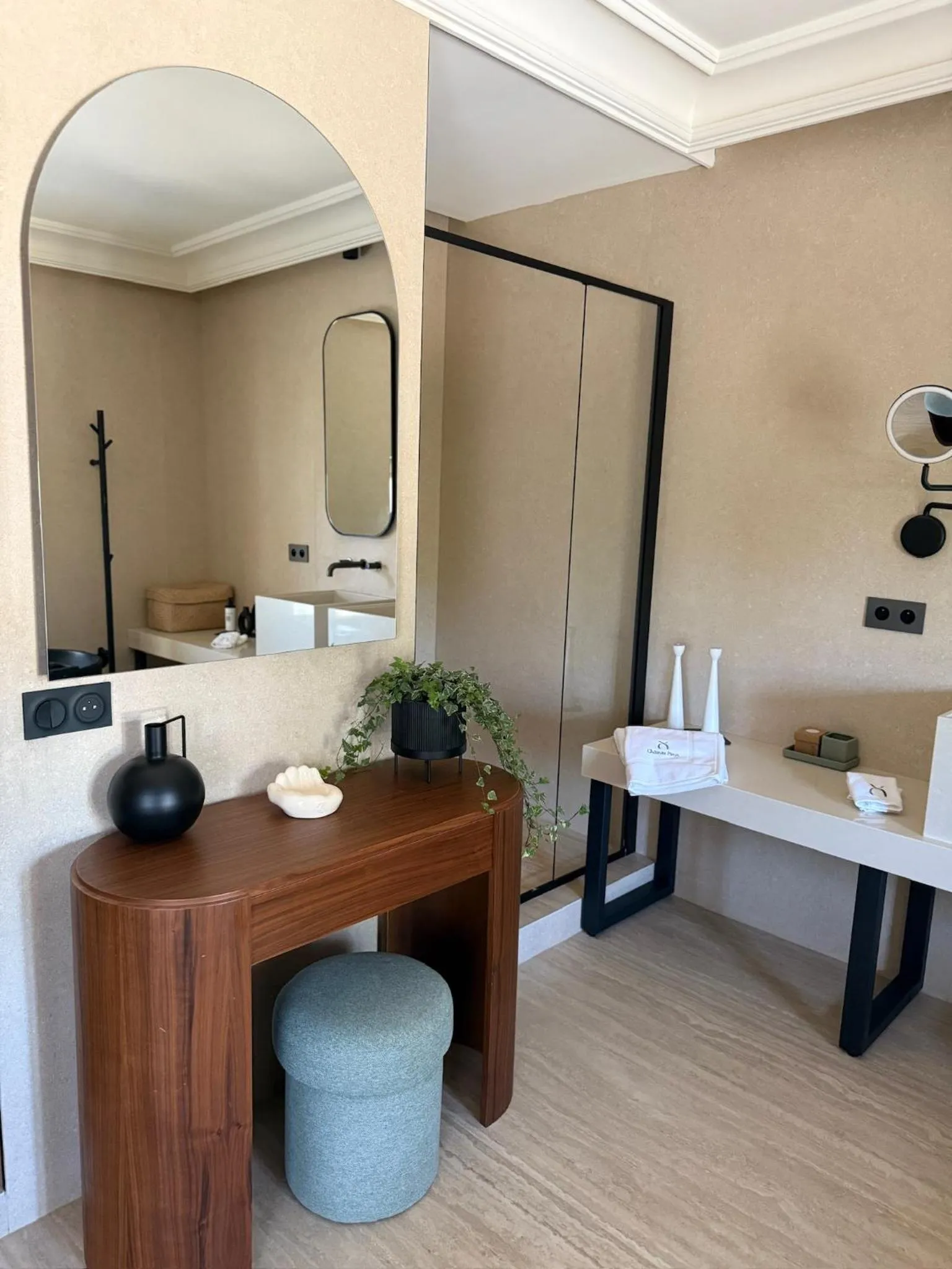 Bathroom in Chateau Pimo