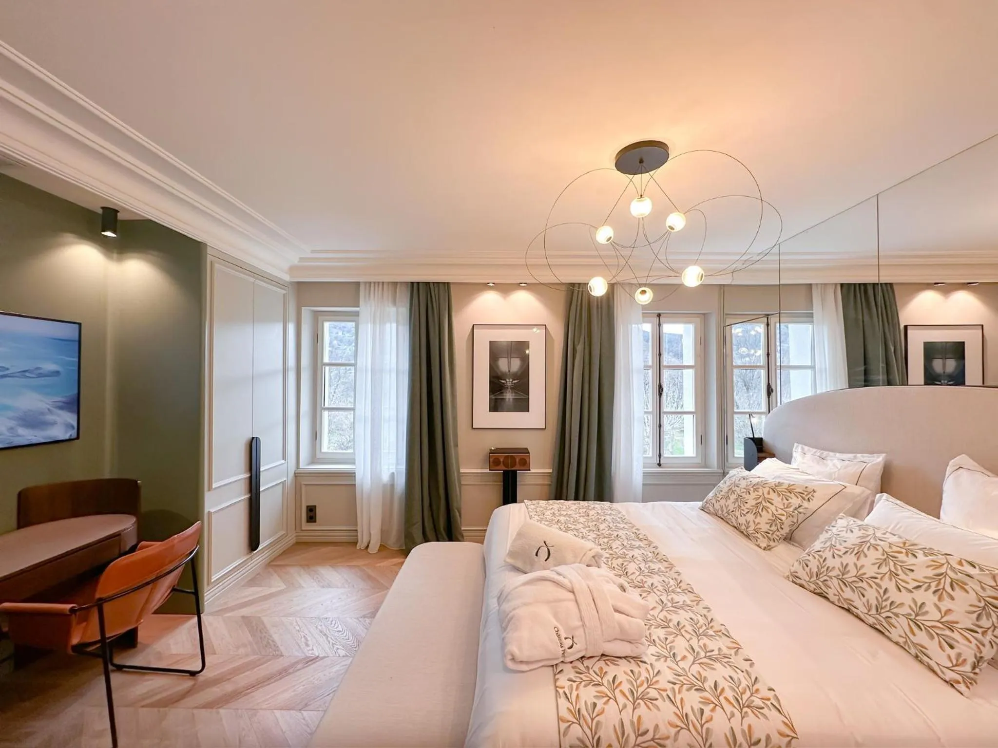 Bedroom, Bed in Chateau Pimo