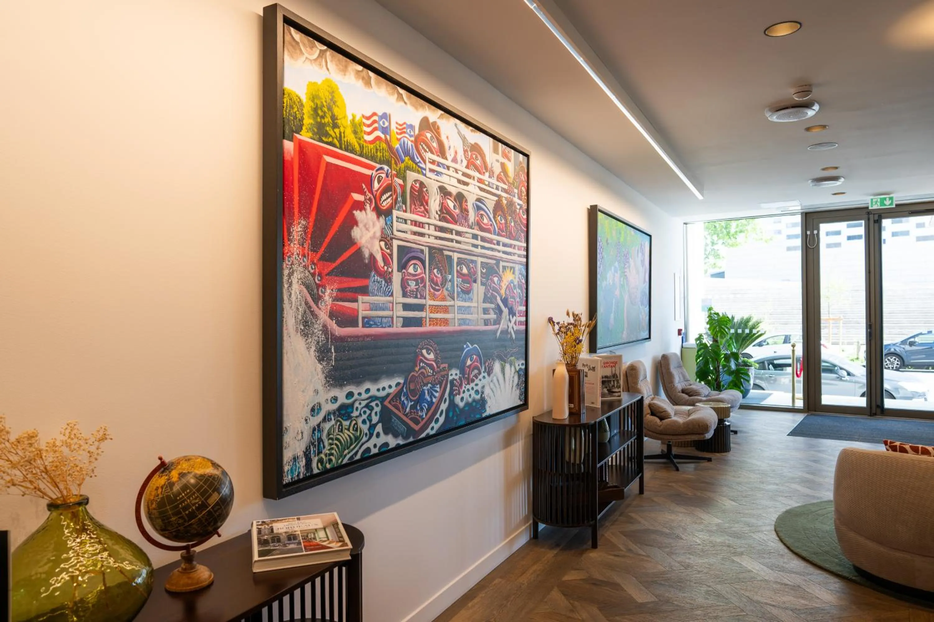 Decorative detail in Hôtel 56 - Bordeaux Centre Gare Saint Jean