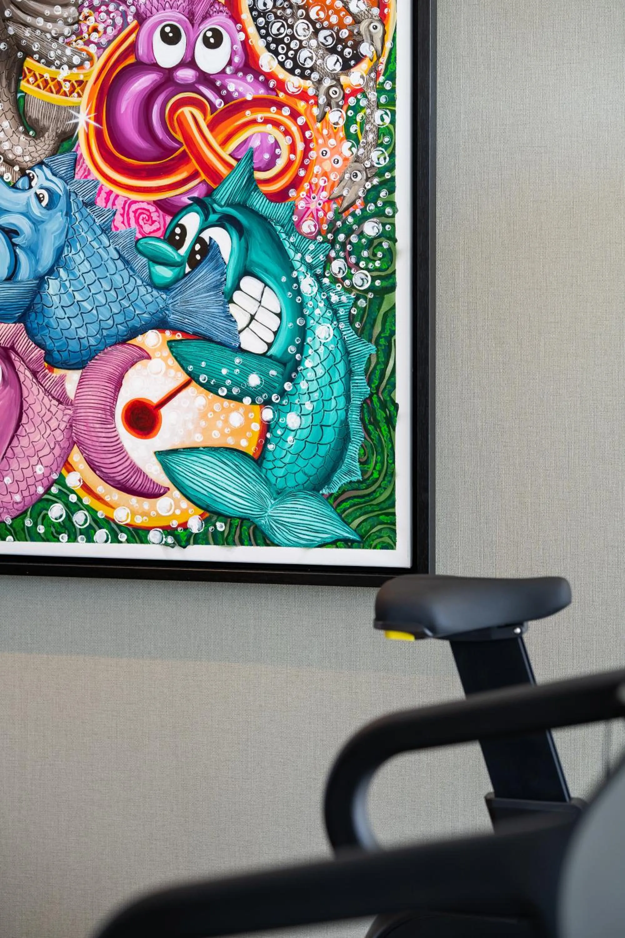 Decorative detail in Hôtel 56 - Bordeaux Centre Gare Saint Jean