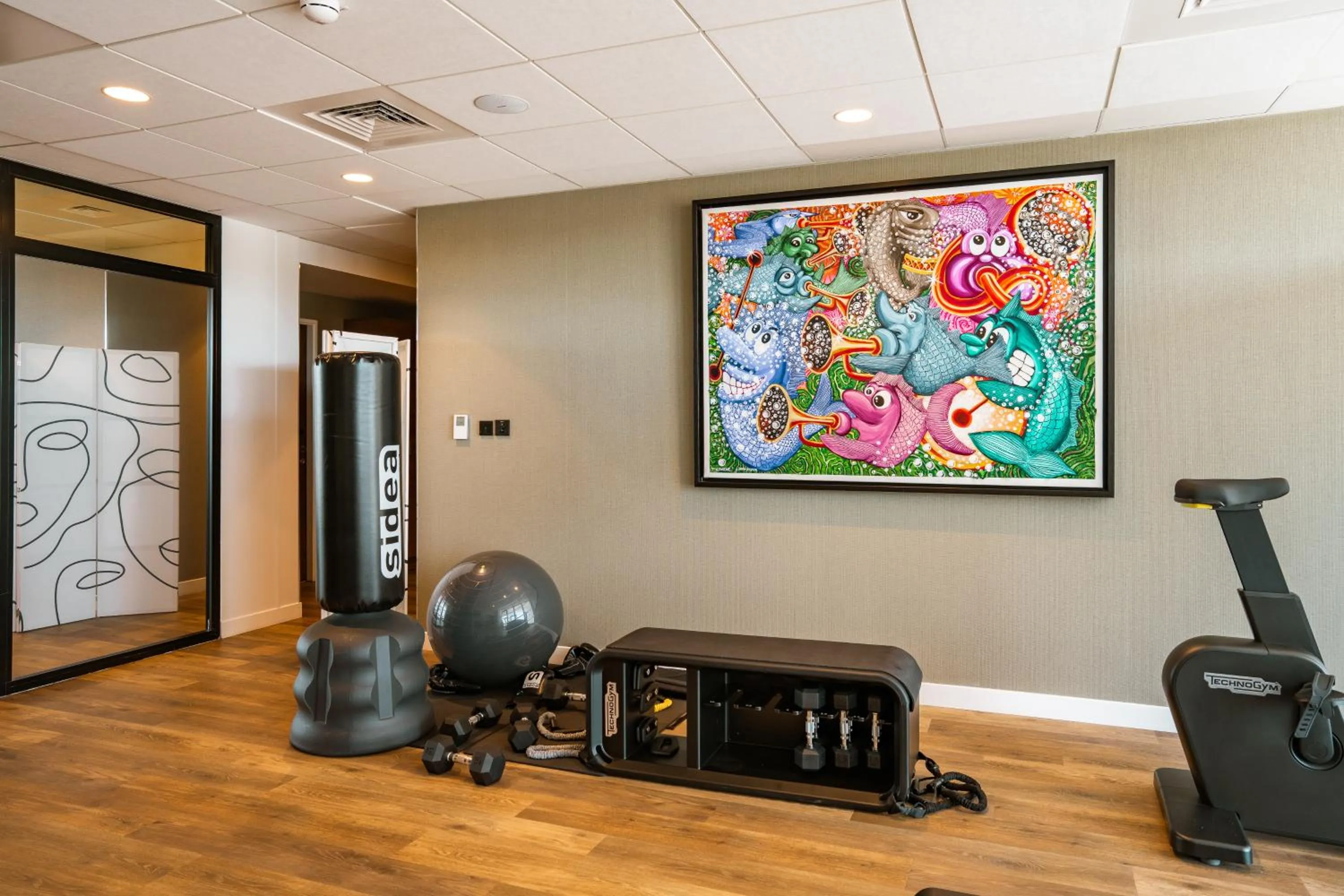 Fitness centre/facilities in Hôtel 56 - Bordeaux Centre Gare Saint Jean