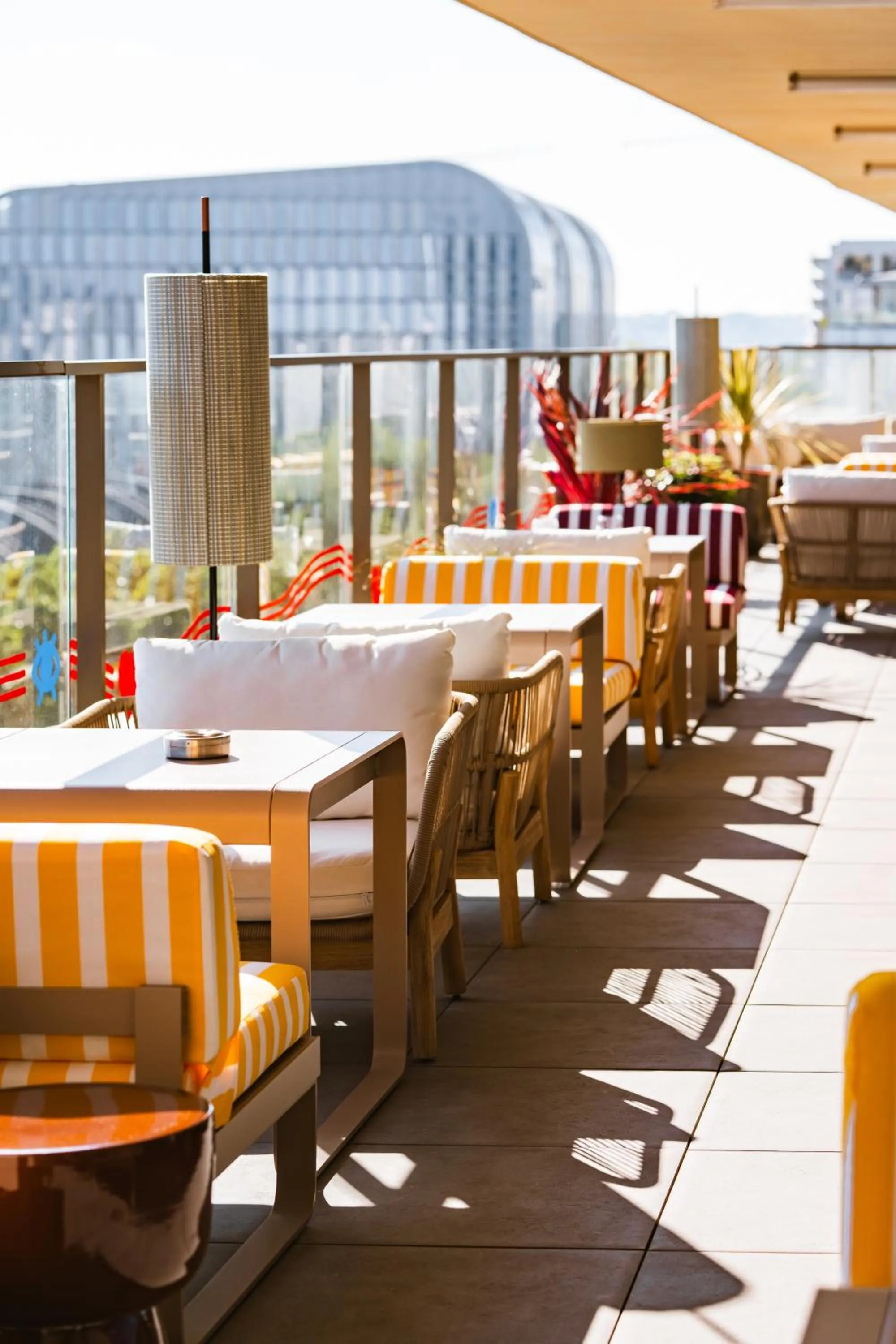 Patio in Hôtel 56 - Bordeaux Centre Gare Saint Jean