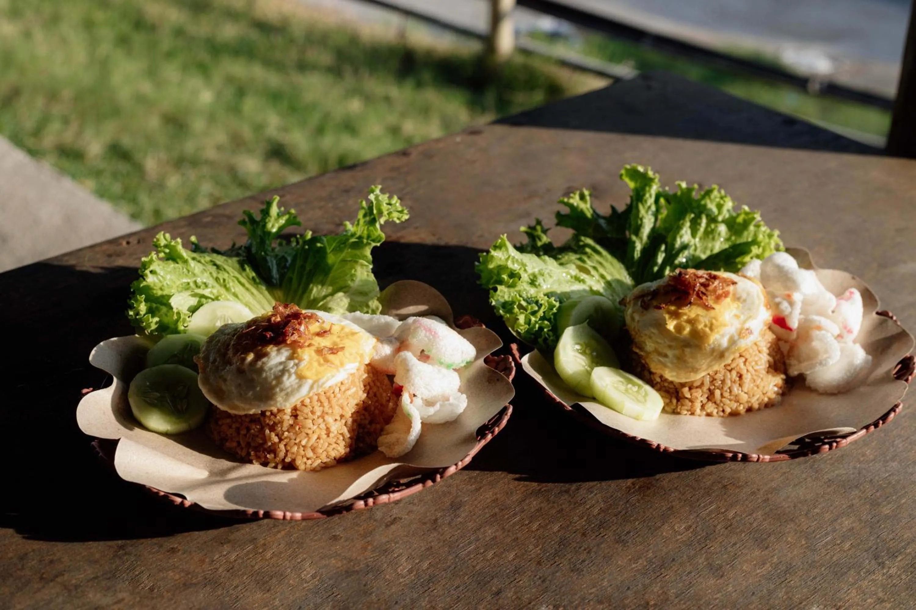 Food in INKA Vilas Sembalun