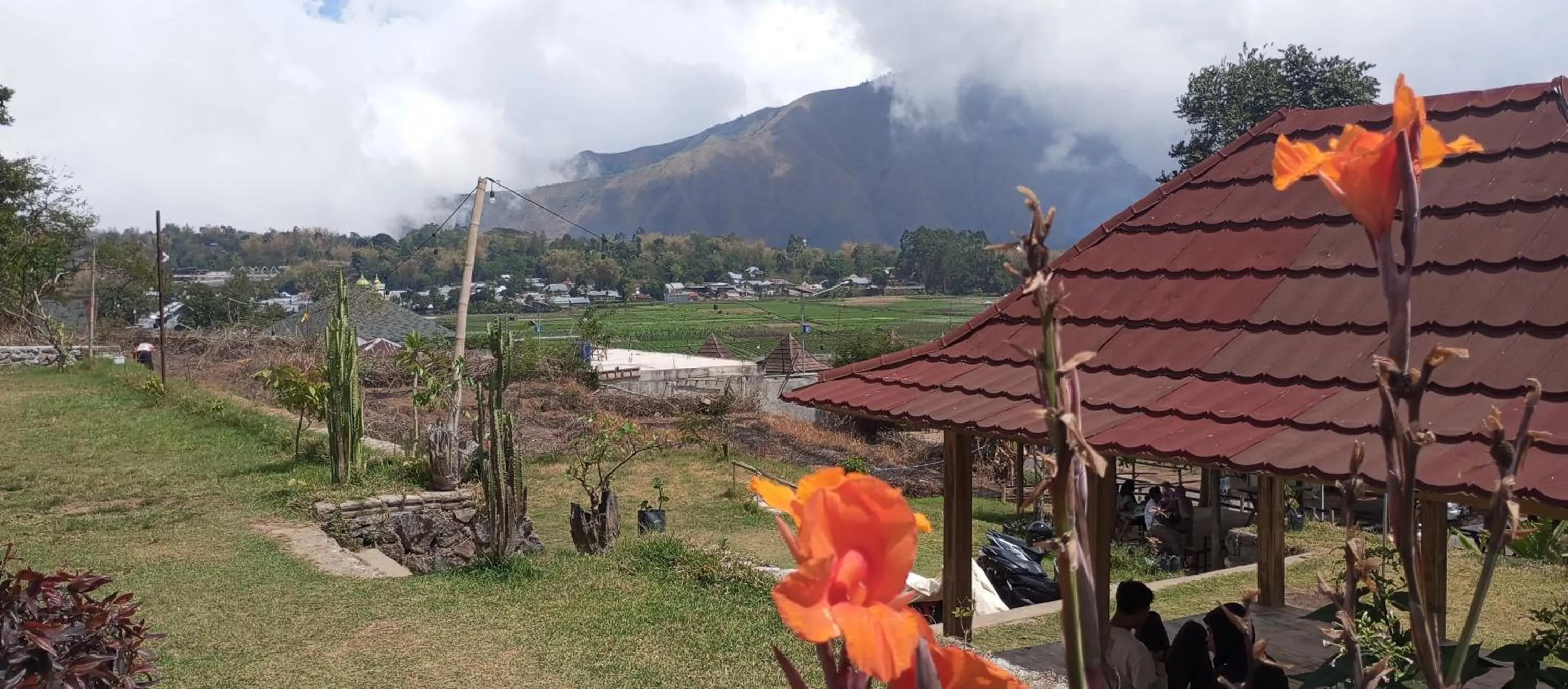 View (from property/room) in INKA Vilas Sembalun