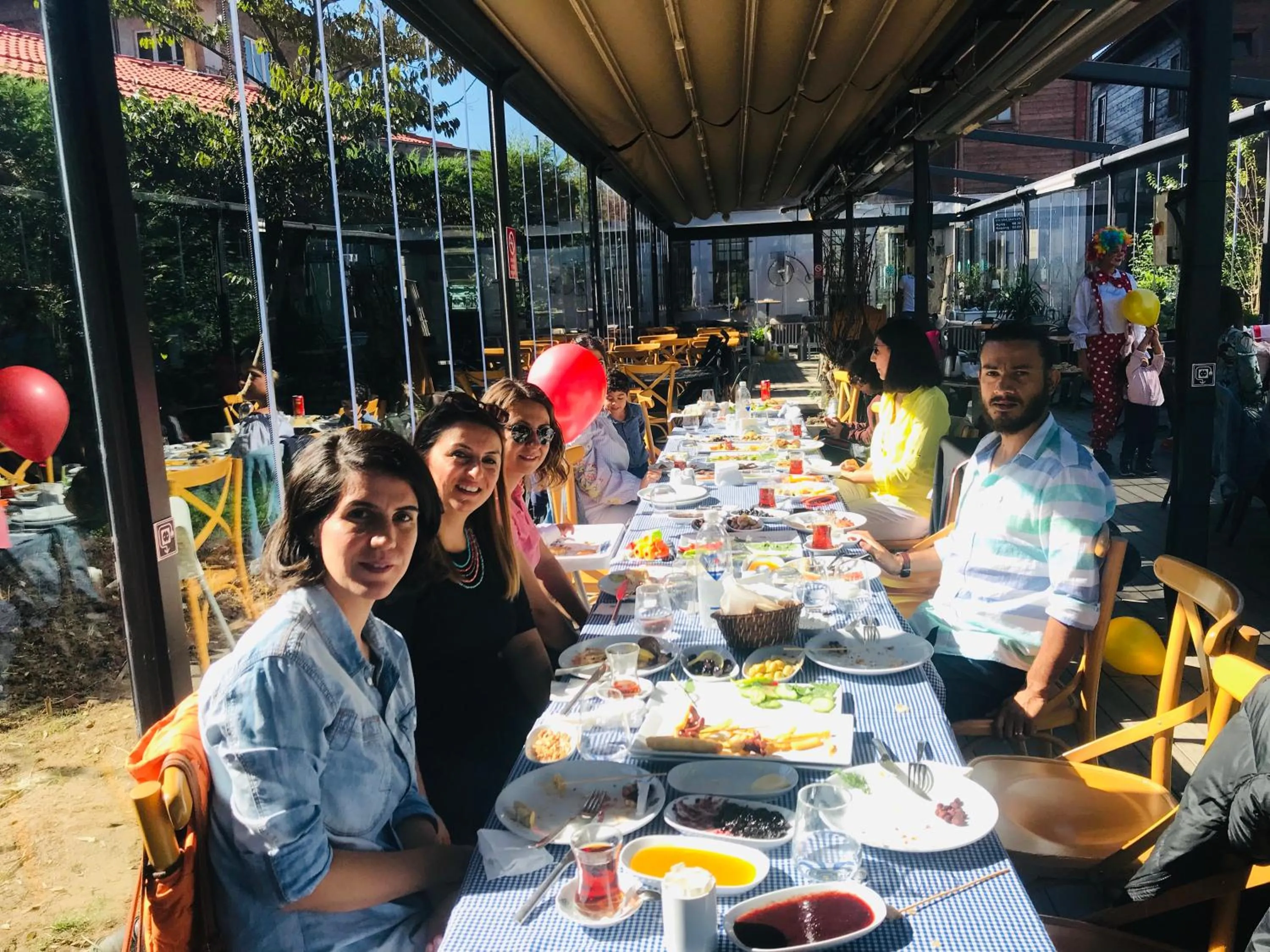 group of guests in Kaf Konak