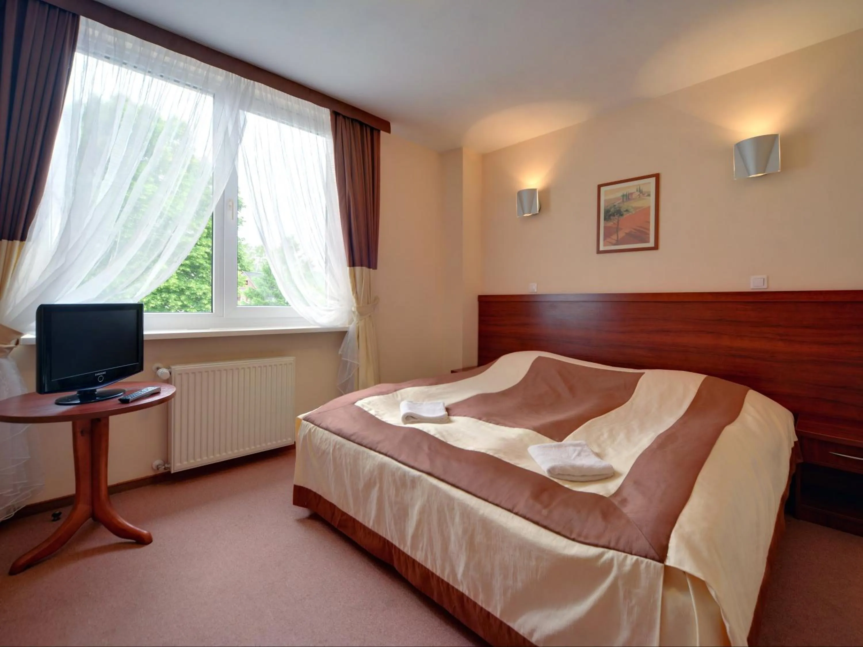 Photo of the whole room, Bed in Dom Wczasowo Rekreacyjny Zgoda