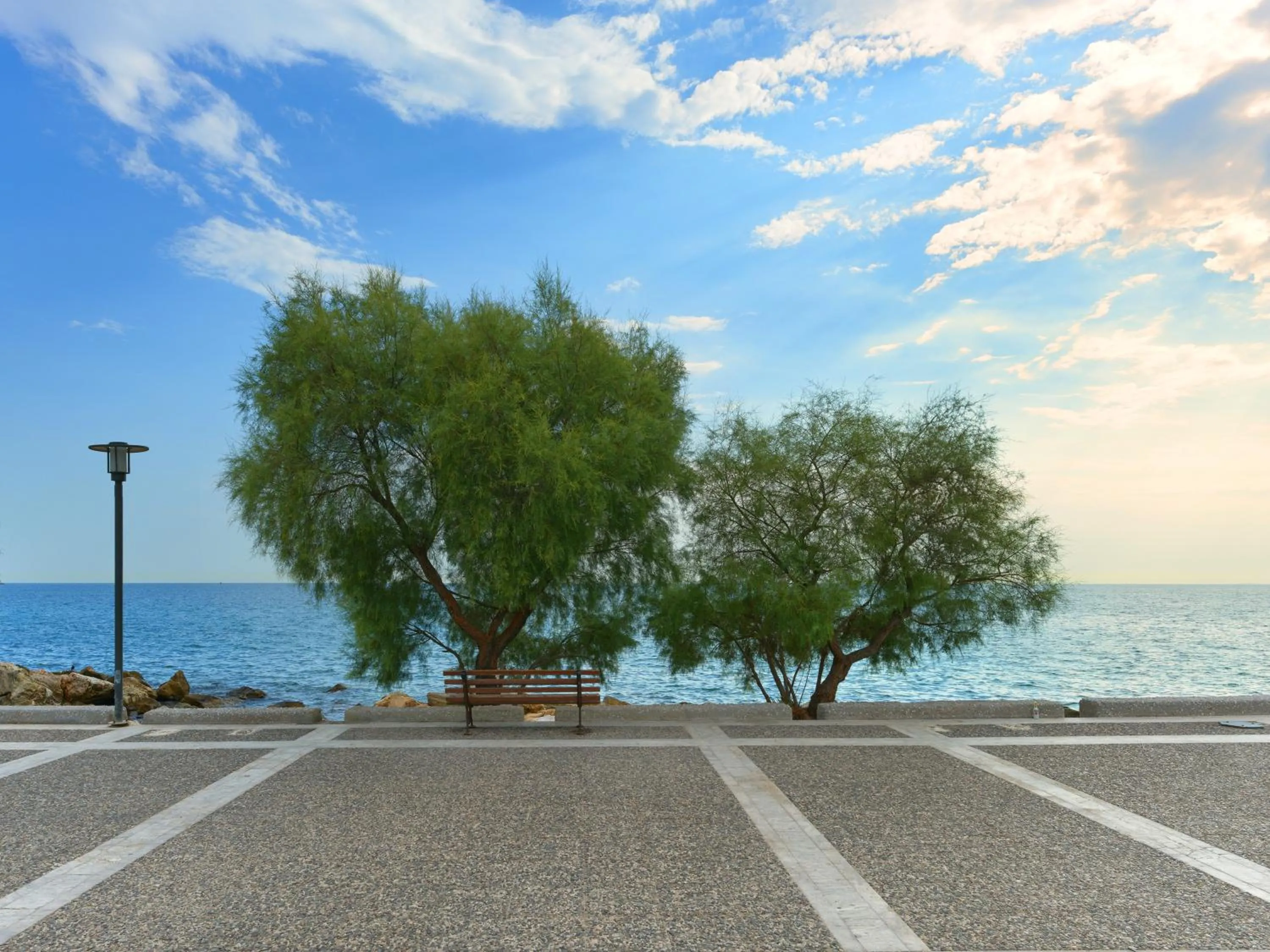 Natural landscape in YaPe Coastal Suites at Alimos Beach
