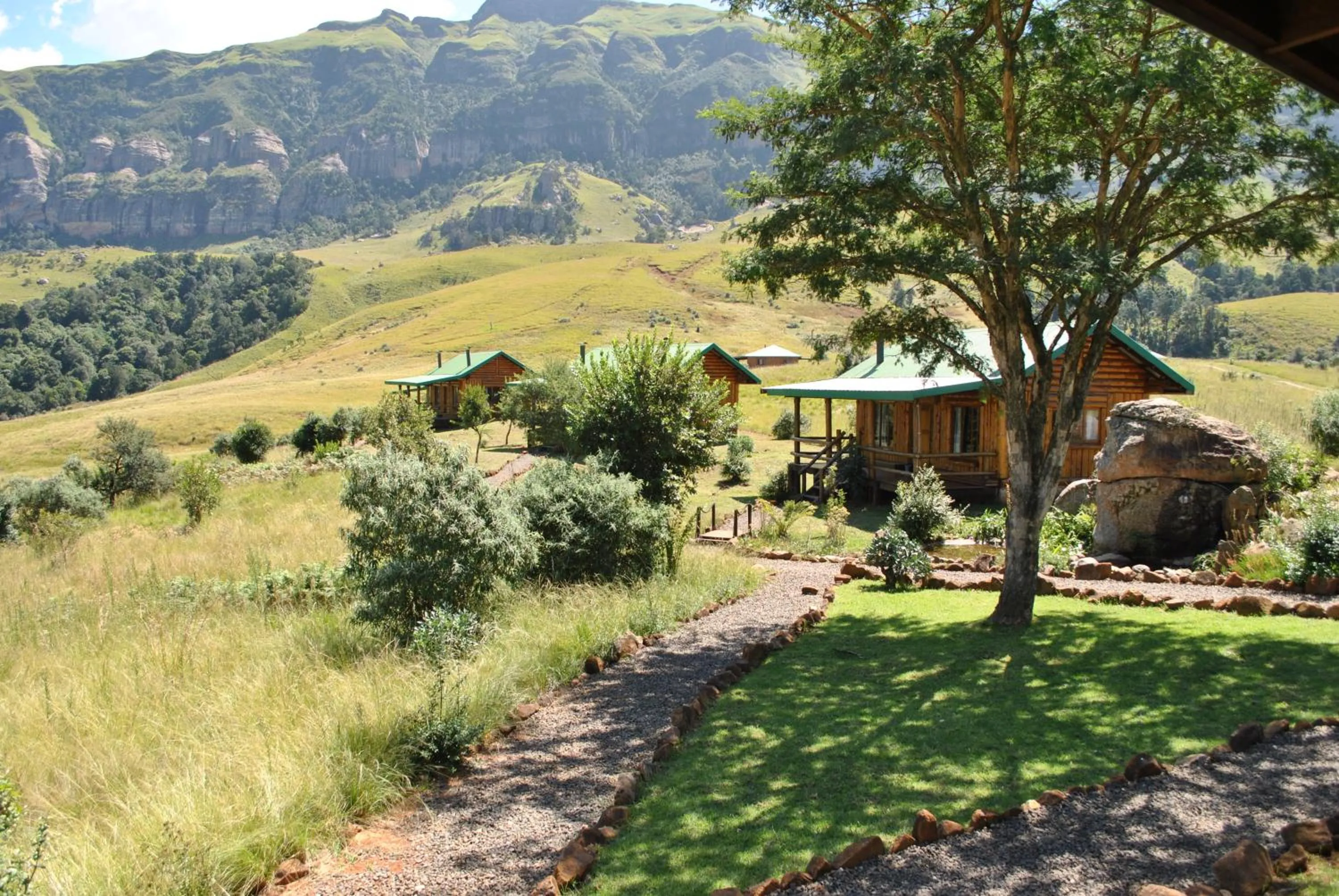 Facade/entrance in Greenfire Drakensberg Lodge