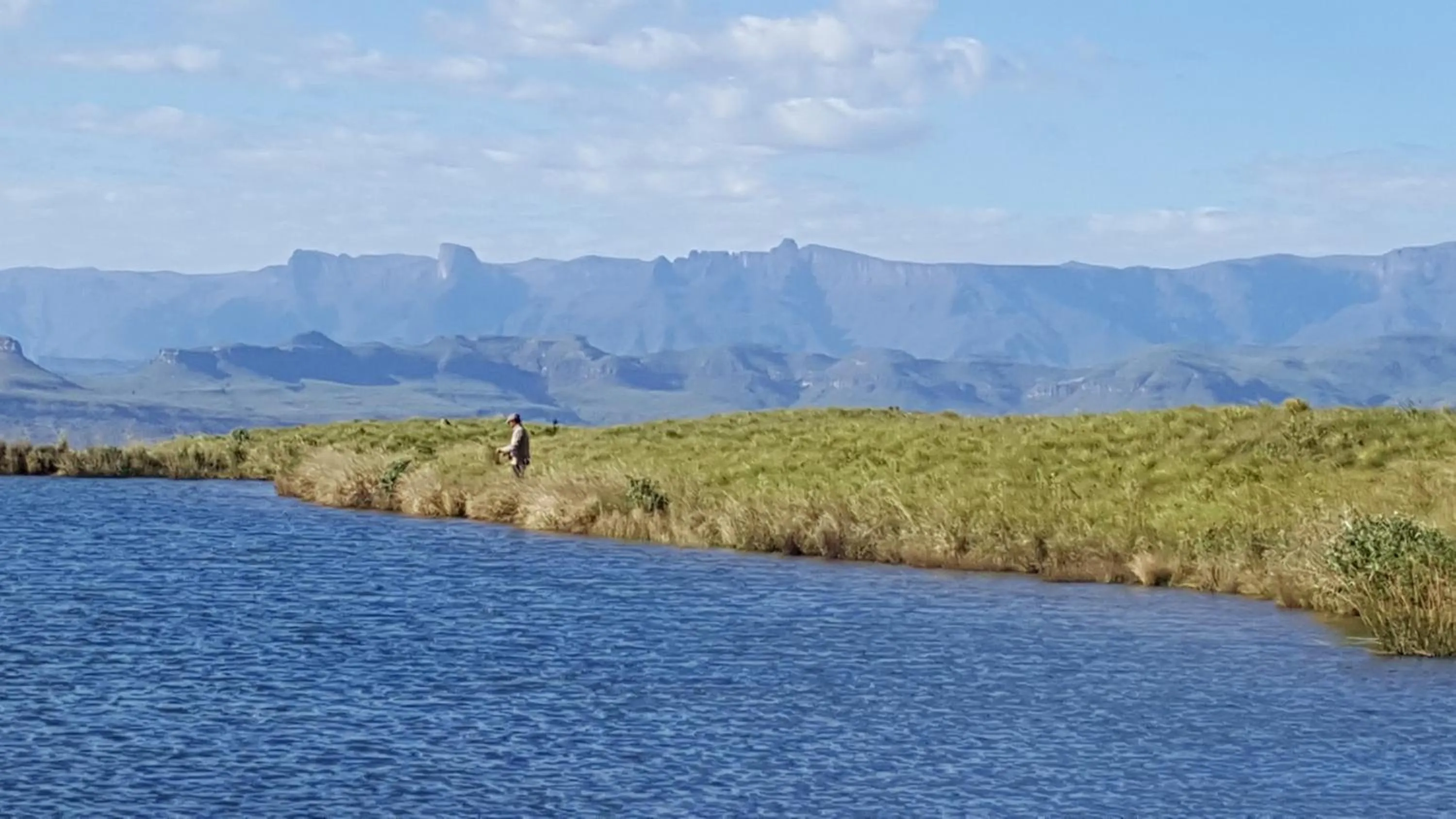 Natural landscape in Greenfire Drakensberg Lodge