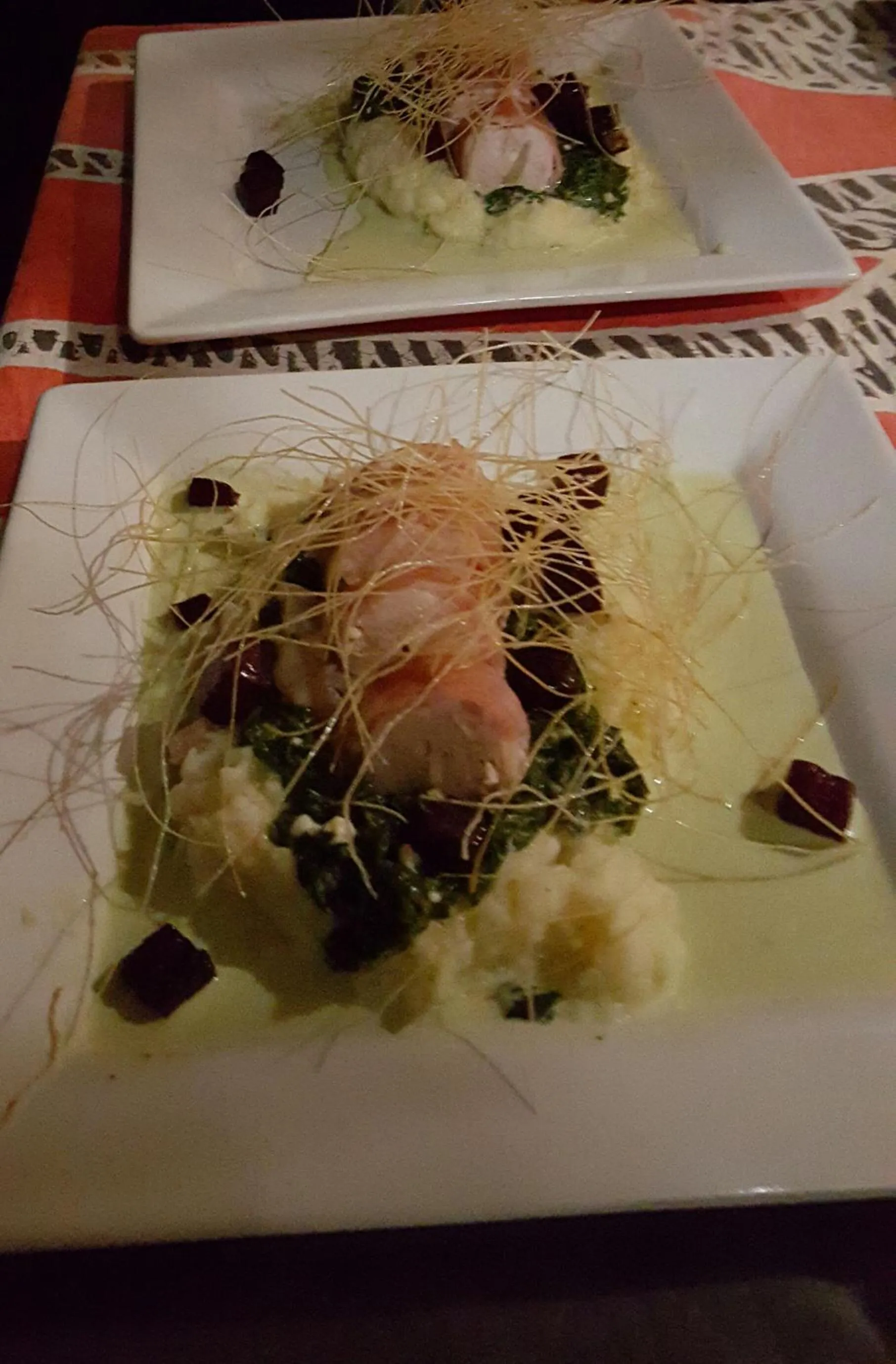 Food close-up in Greenfire Drakensberg Lodge