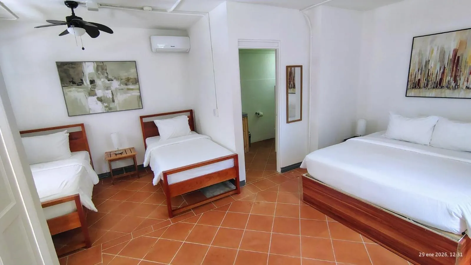 Bed in Alma Vida Hotel