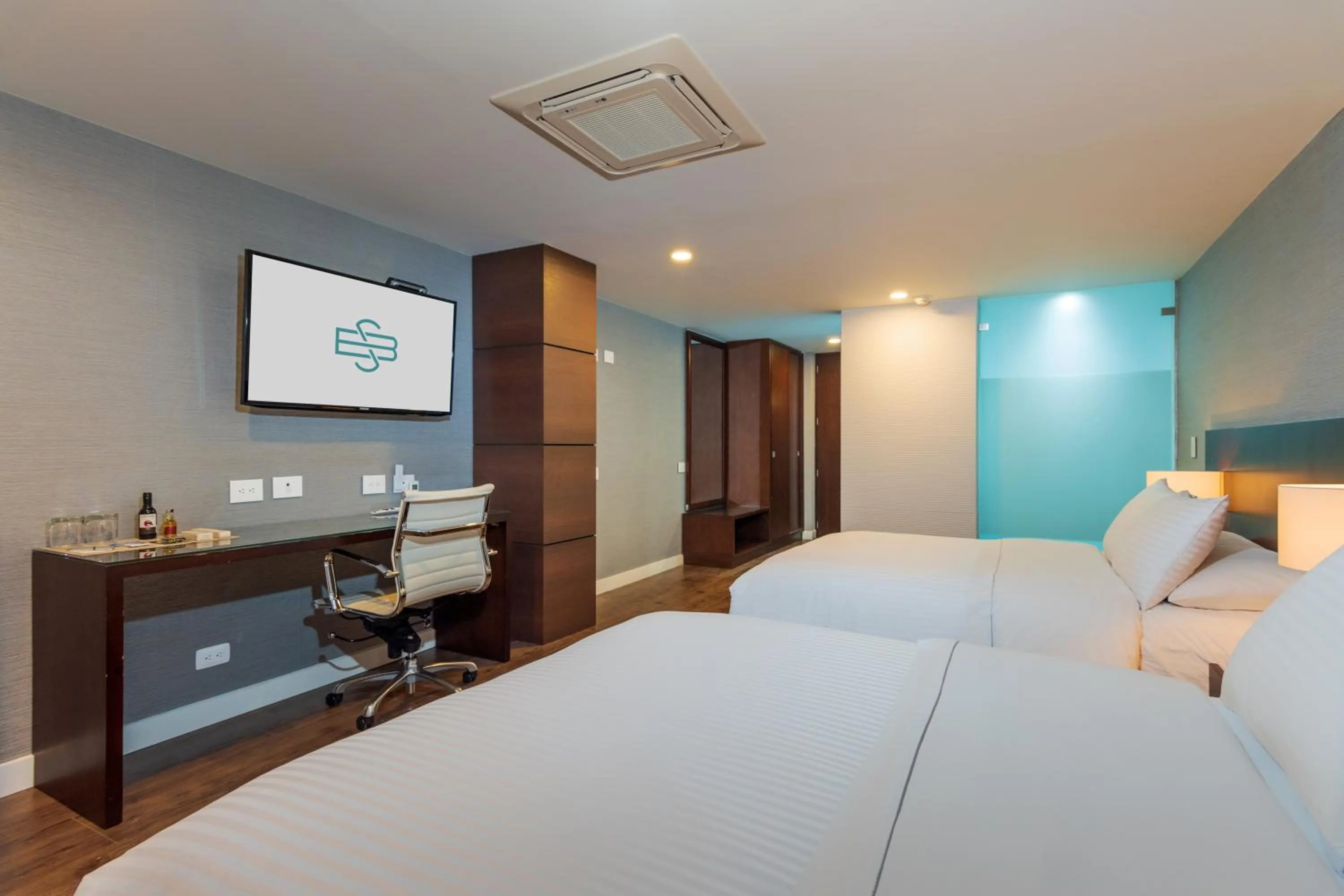 Bedroom, Bed in Hotel Santa Barbara Boutique