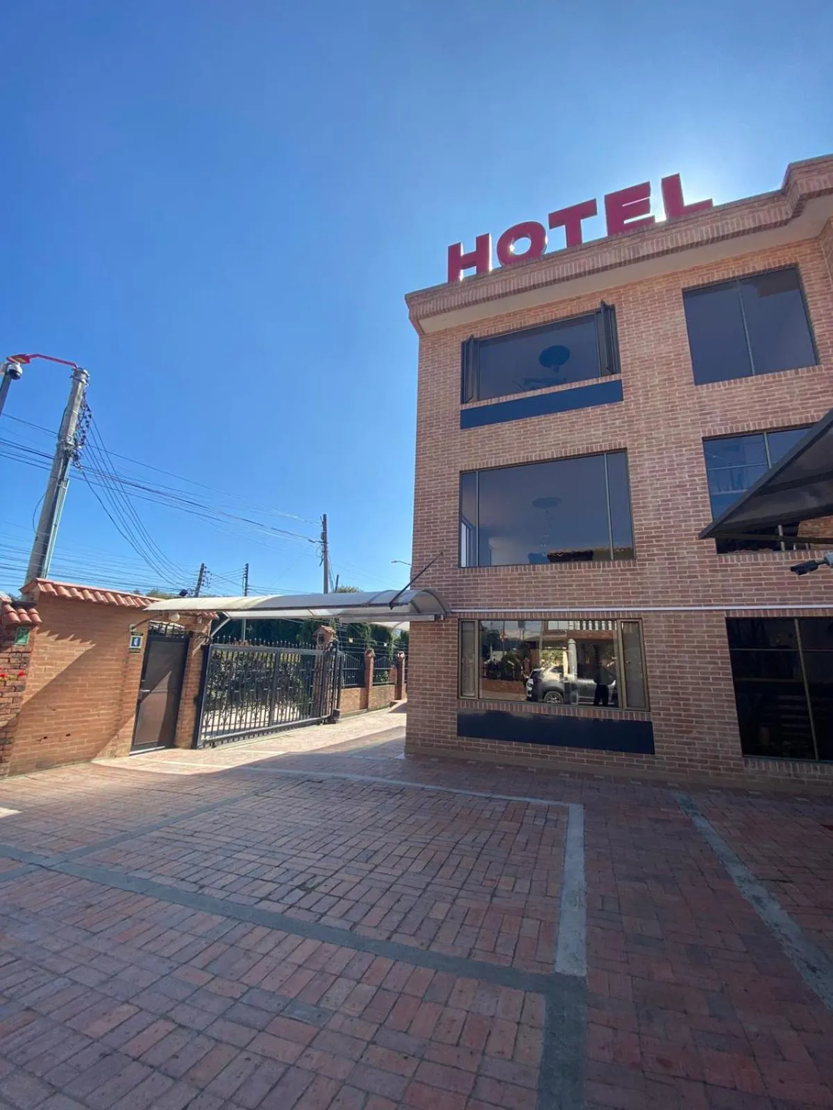 Property building in Hotel Campestre Villa Juliana