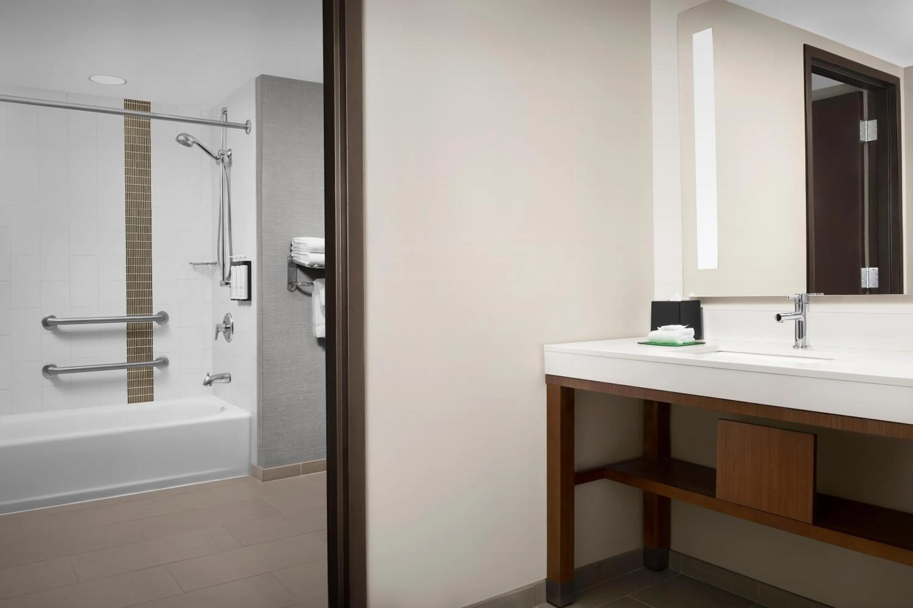 Bathroom in Hyatt Place Boulder Pearl Street - Newly Renovated