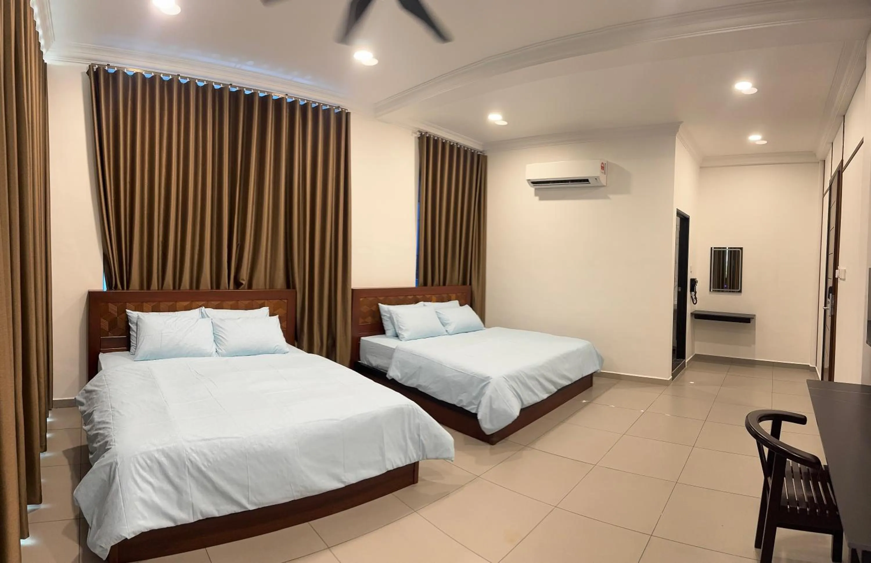 Bed in LSH Perlis Rest House