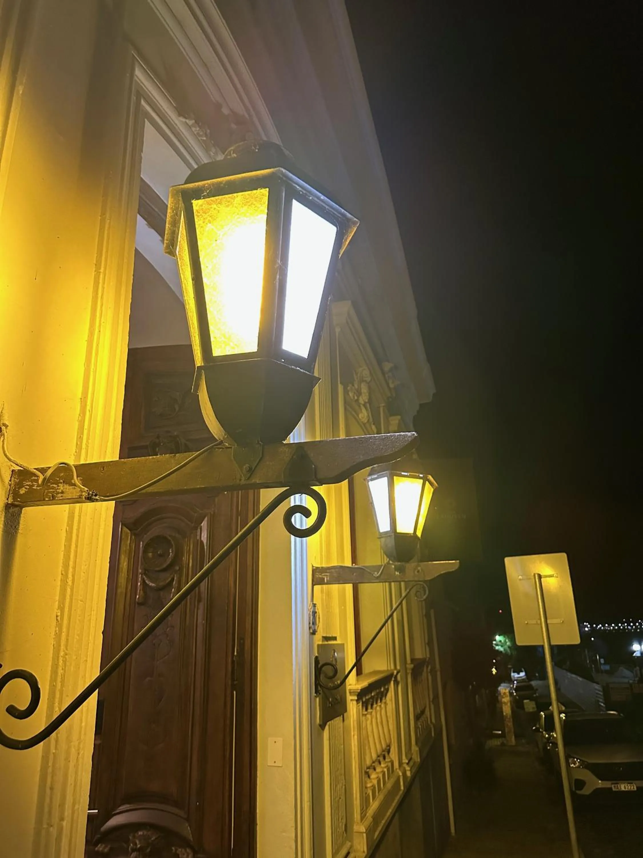 Decorative detail in Casa Lahusen