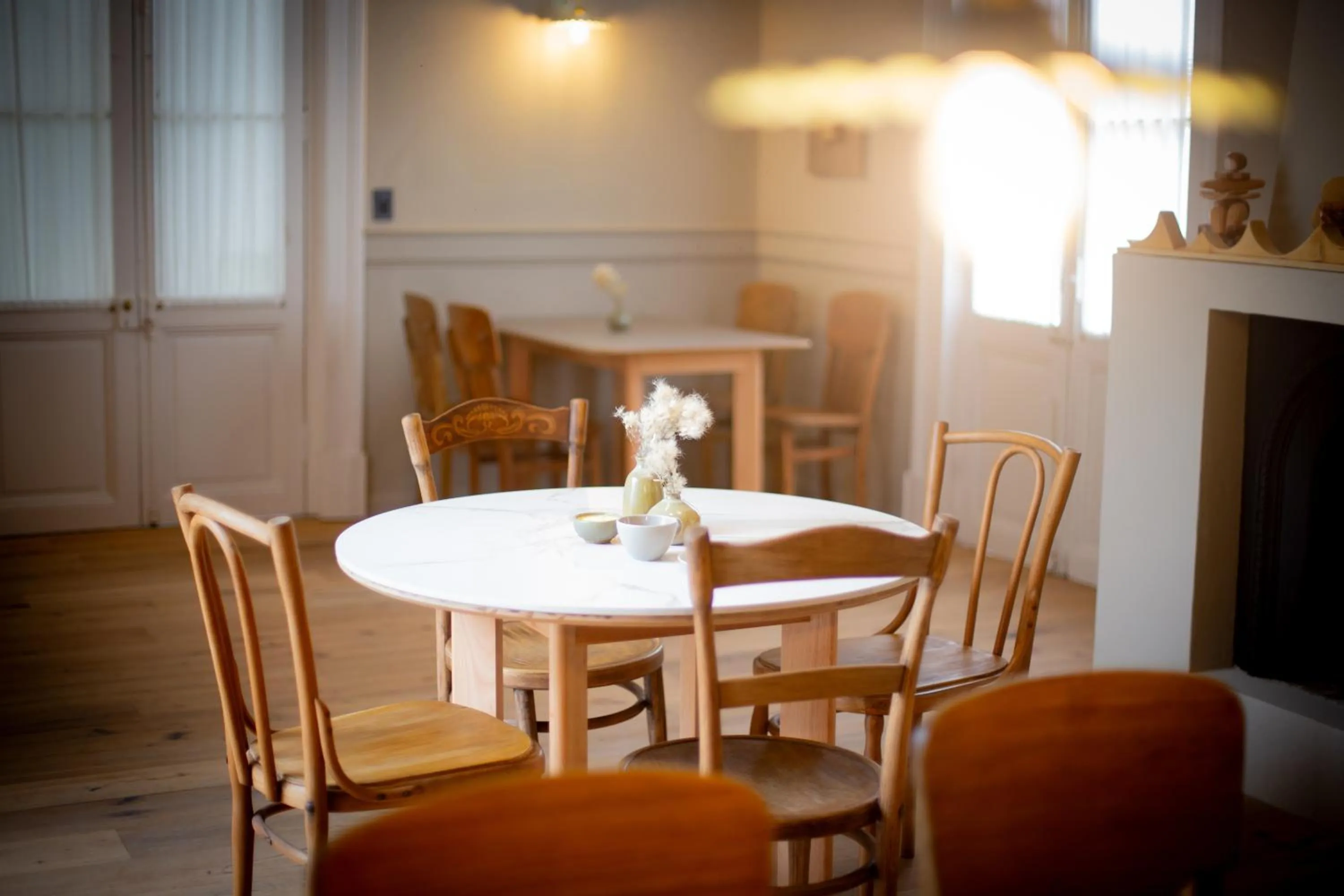 Dining area in Casa Lahusen
