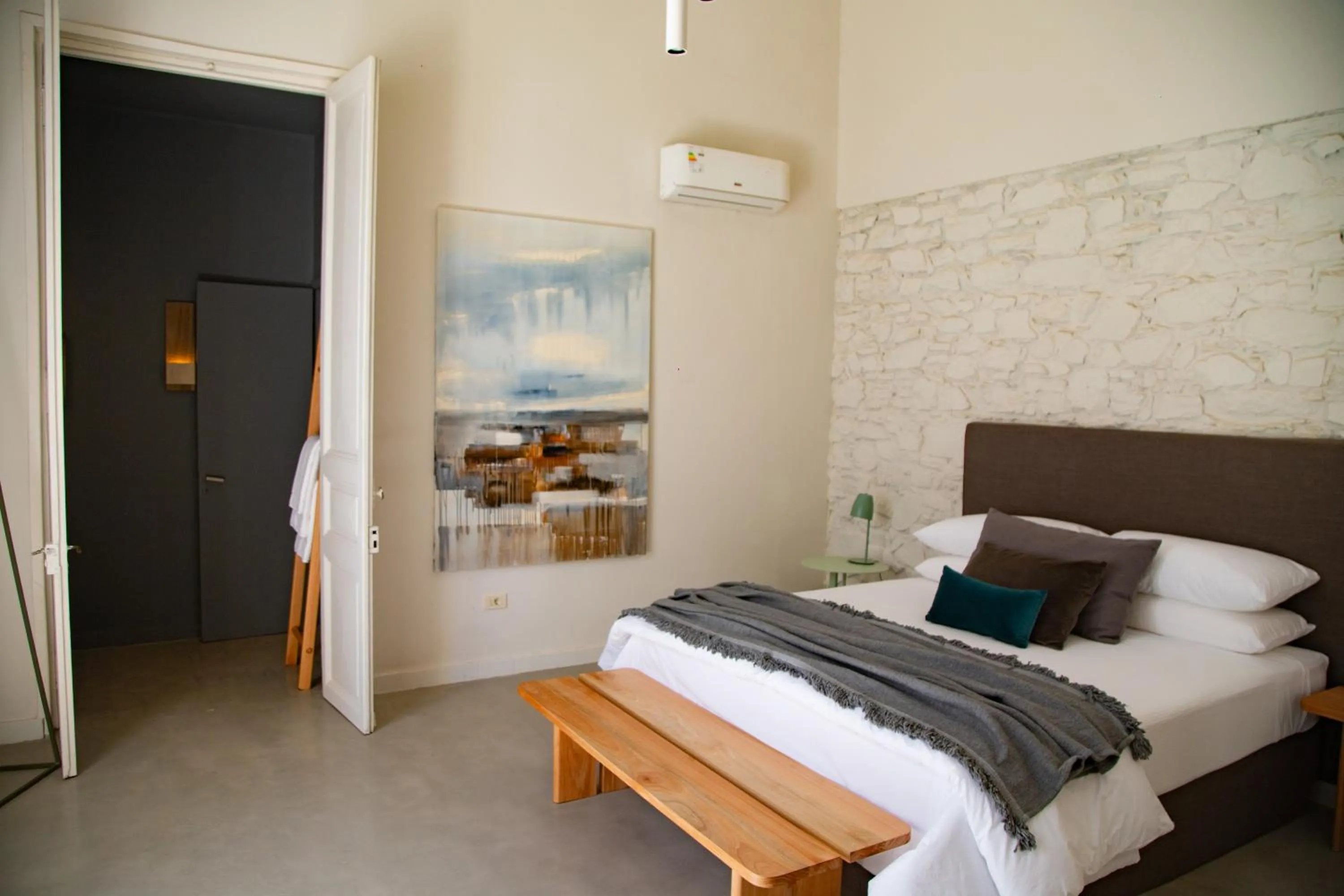 Bedroom, Bed in Casa Lahusen