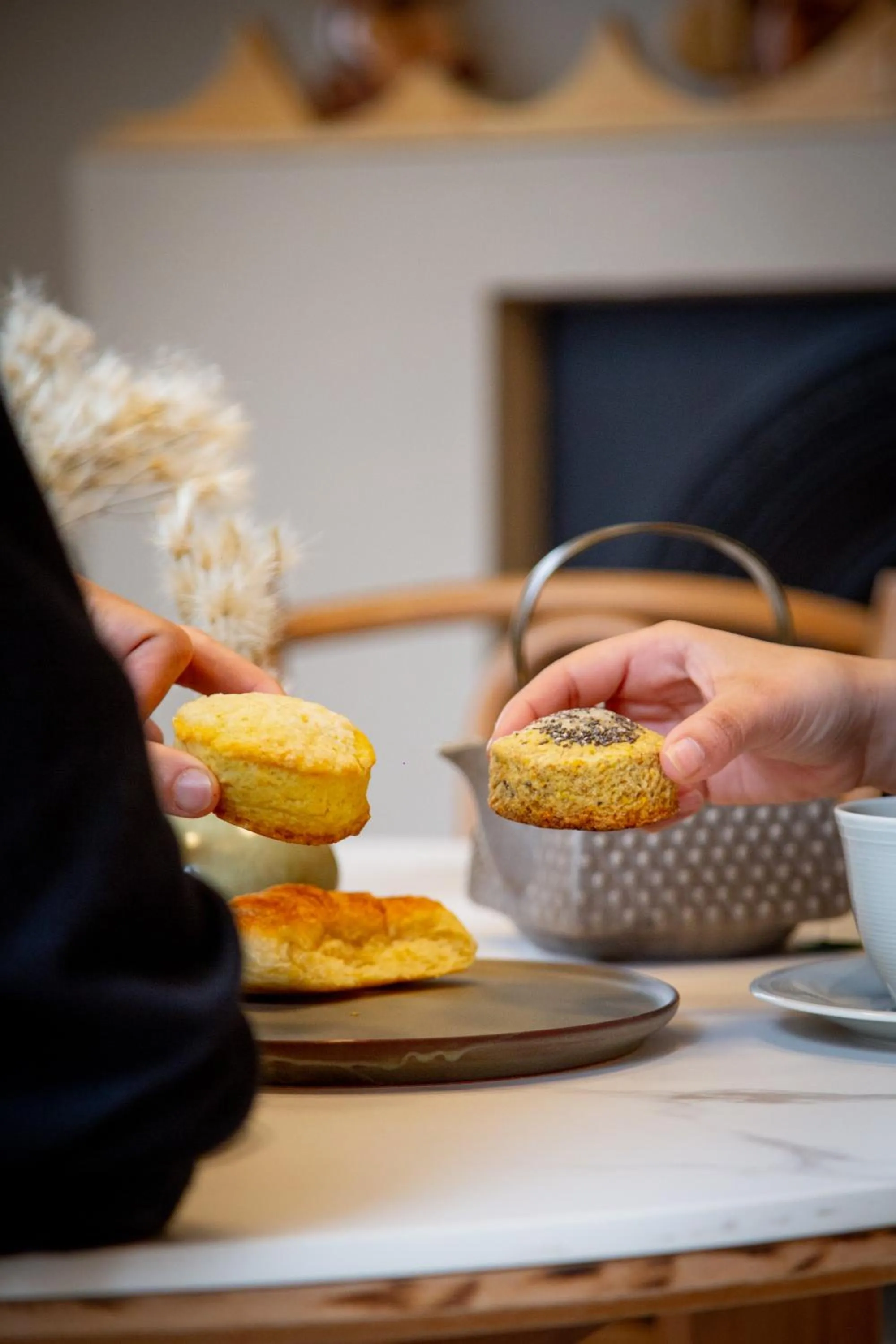 Buffet breakfast in Casa Lahusen