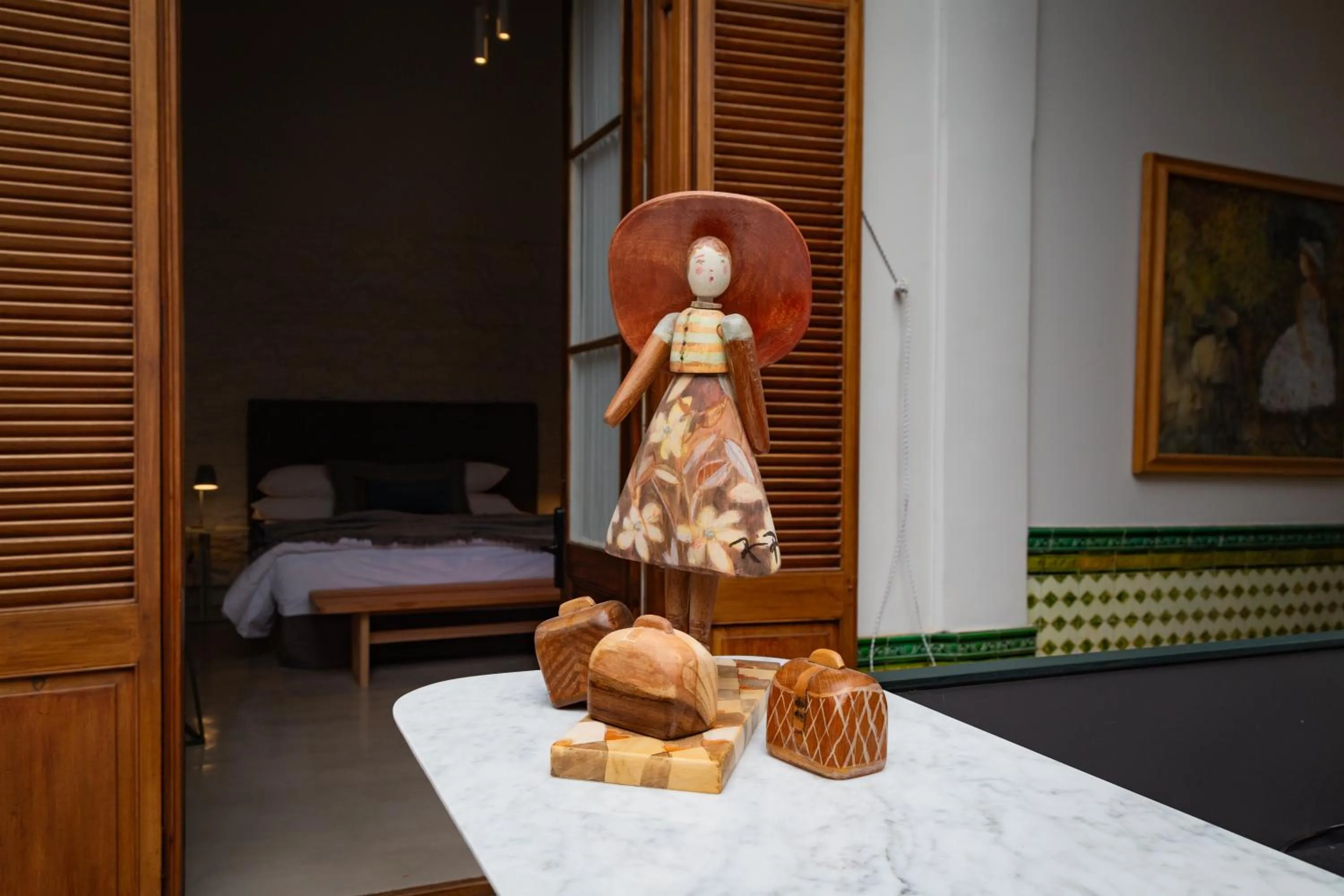 Decorative detail in Casa Lahusen