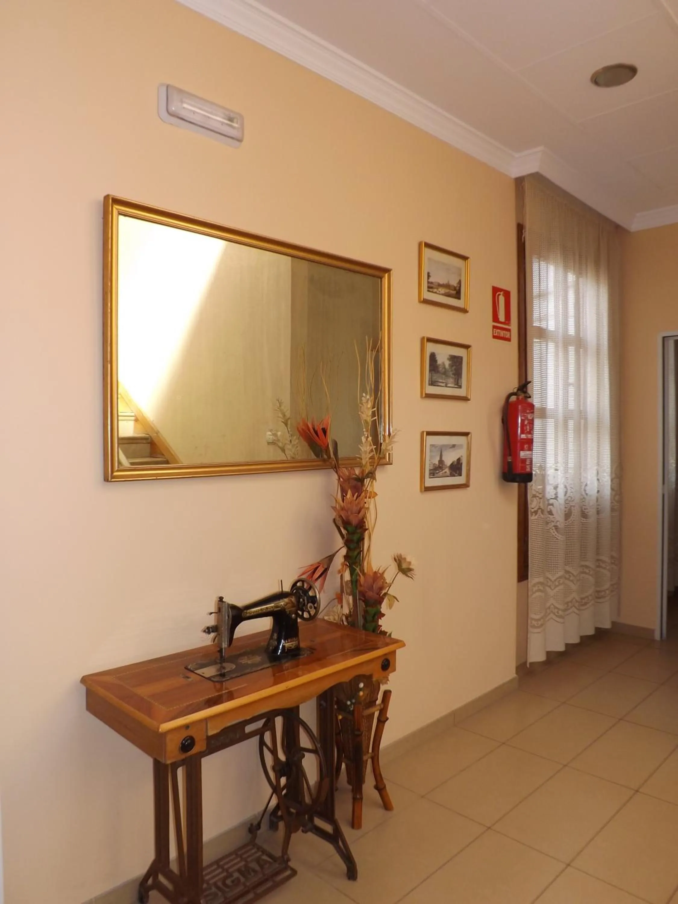 Decorative detail in Hostal Costa Azul