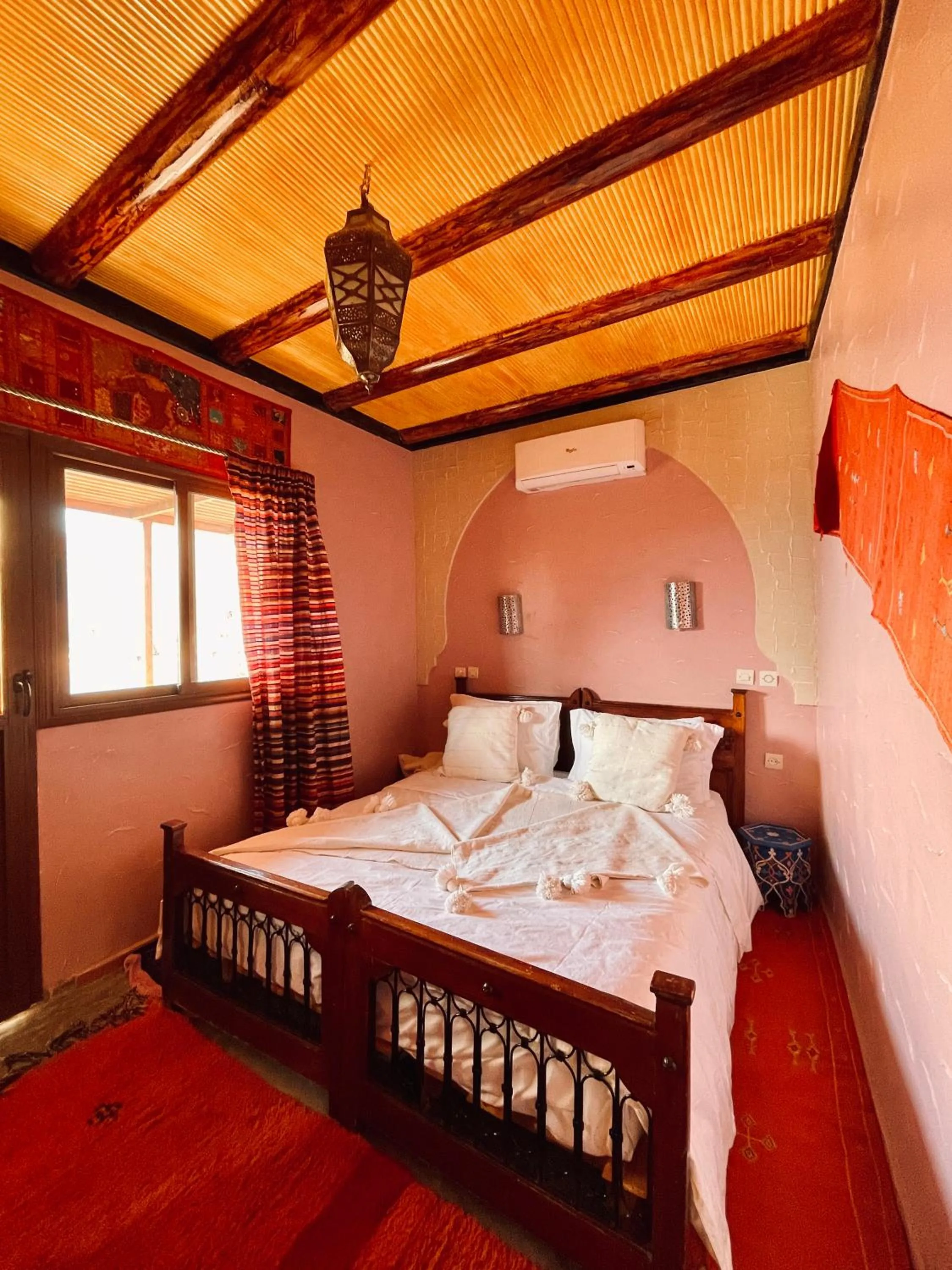 Bed in Kasbah Imlil