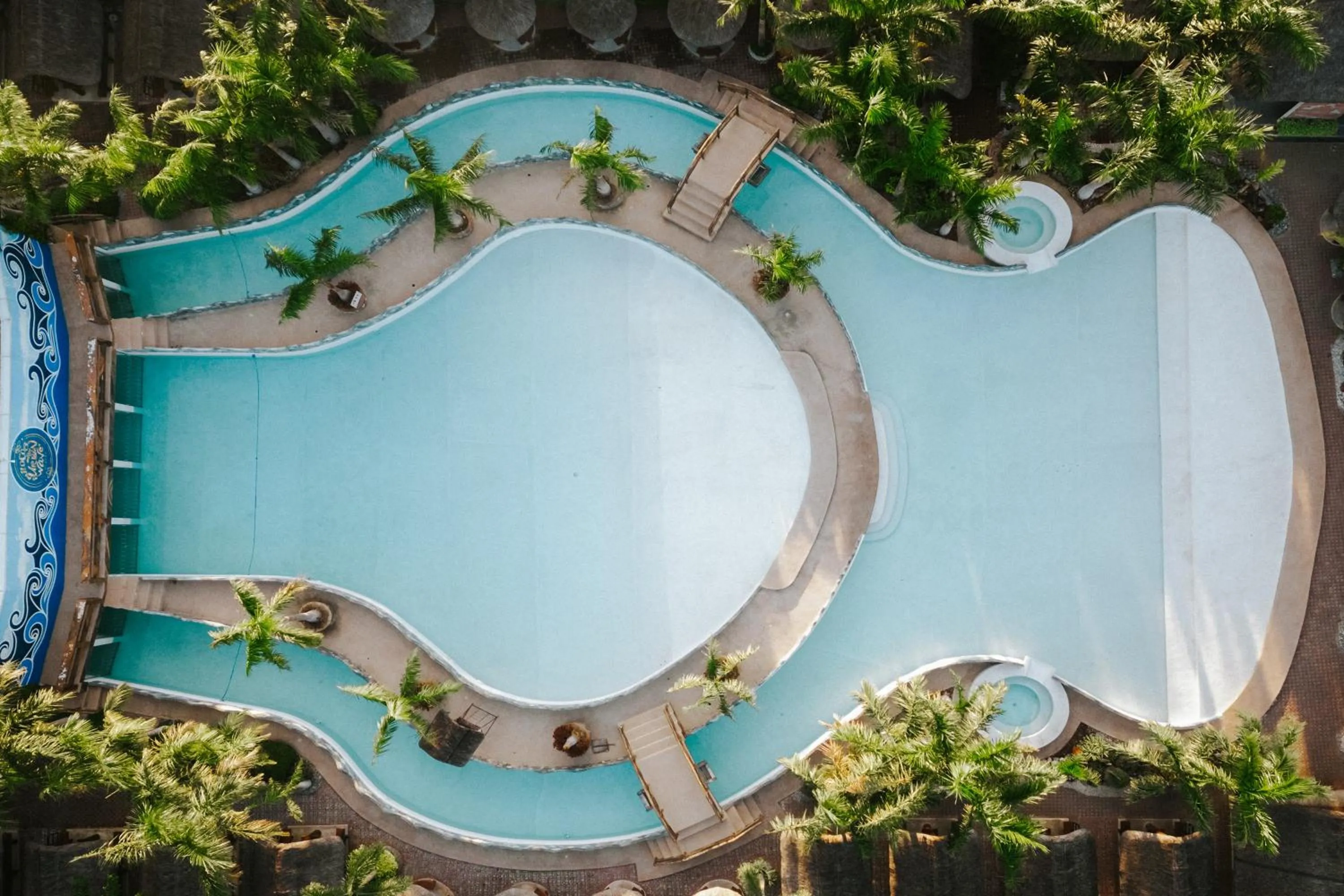 Swimming pool in Ilocos Urban Wave Resort