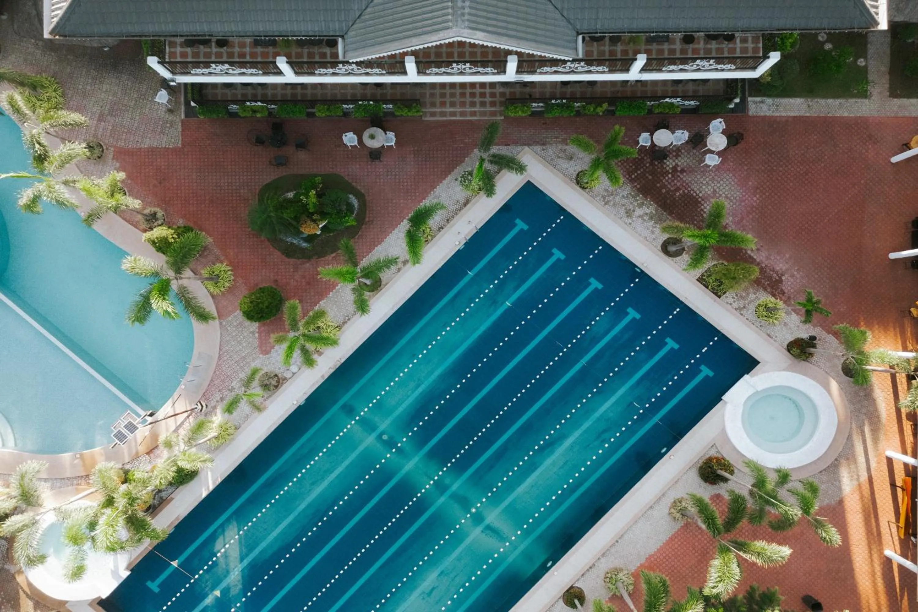 Swimming pool in Ilocos Urban Wave Resort