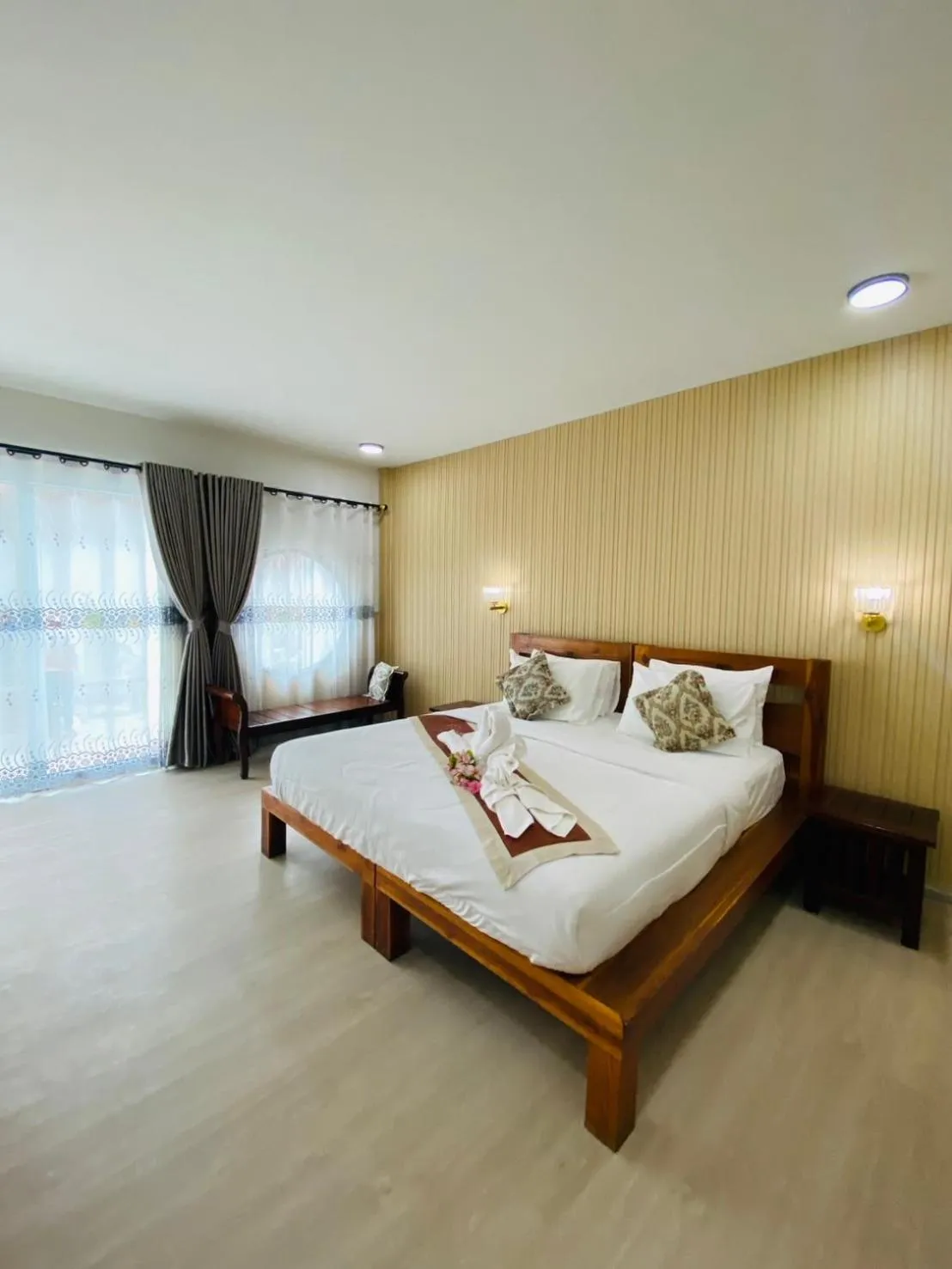 Bed in Andaman Beach Resort by Zodiac