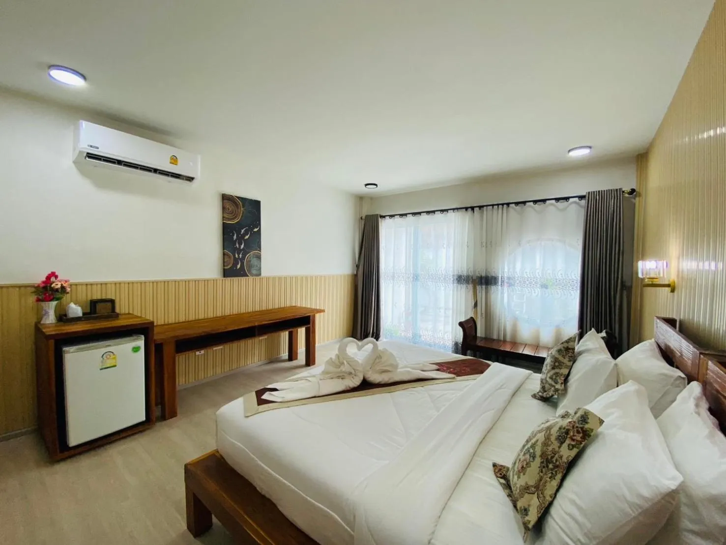 Photo of the whole room, Bed in Andaman Beach Resort by Zodiac