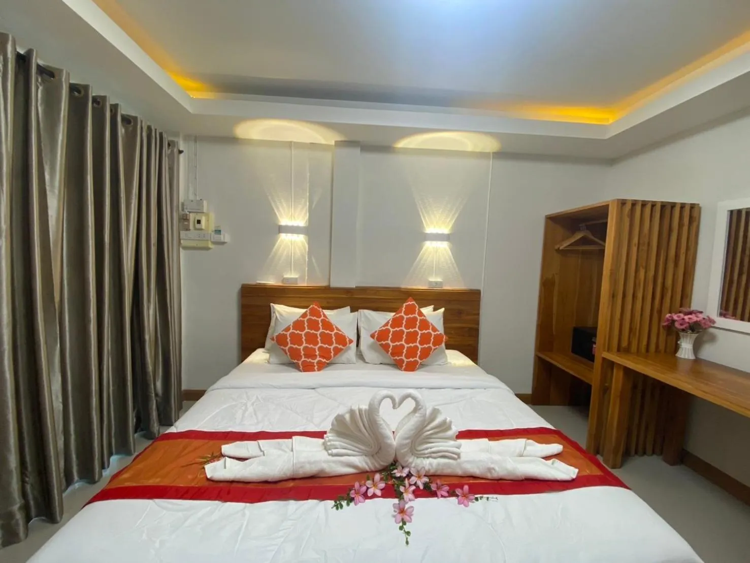Bed in Andaman Beach Resort by Zodiac