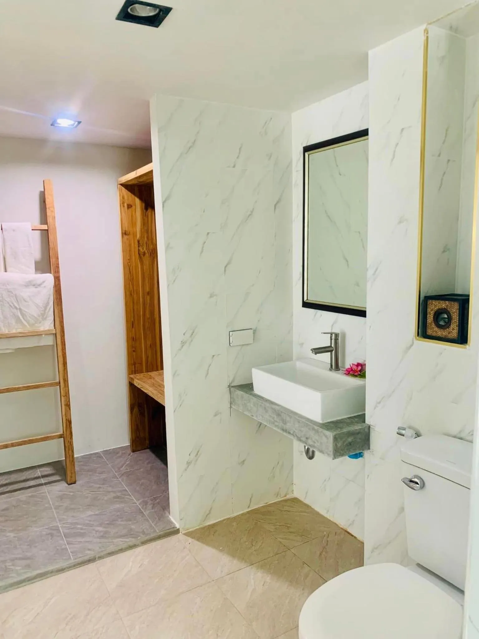 Bathroom in Andaman Beach Resort by Zodiac