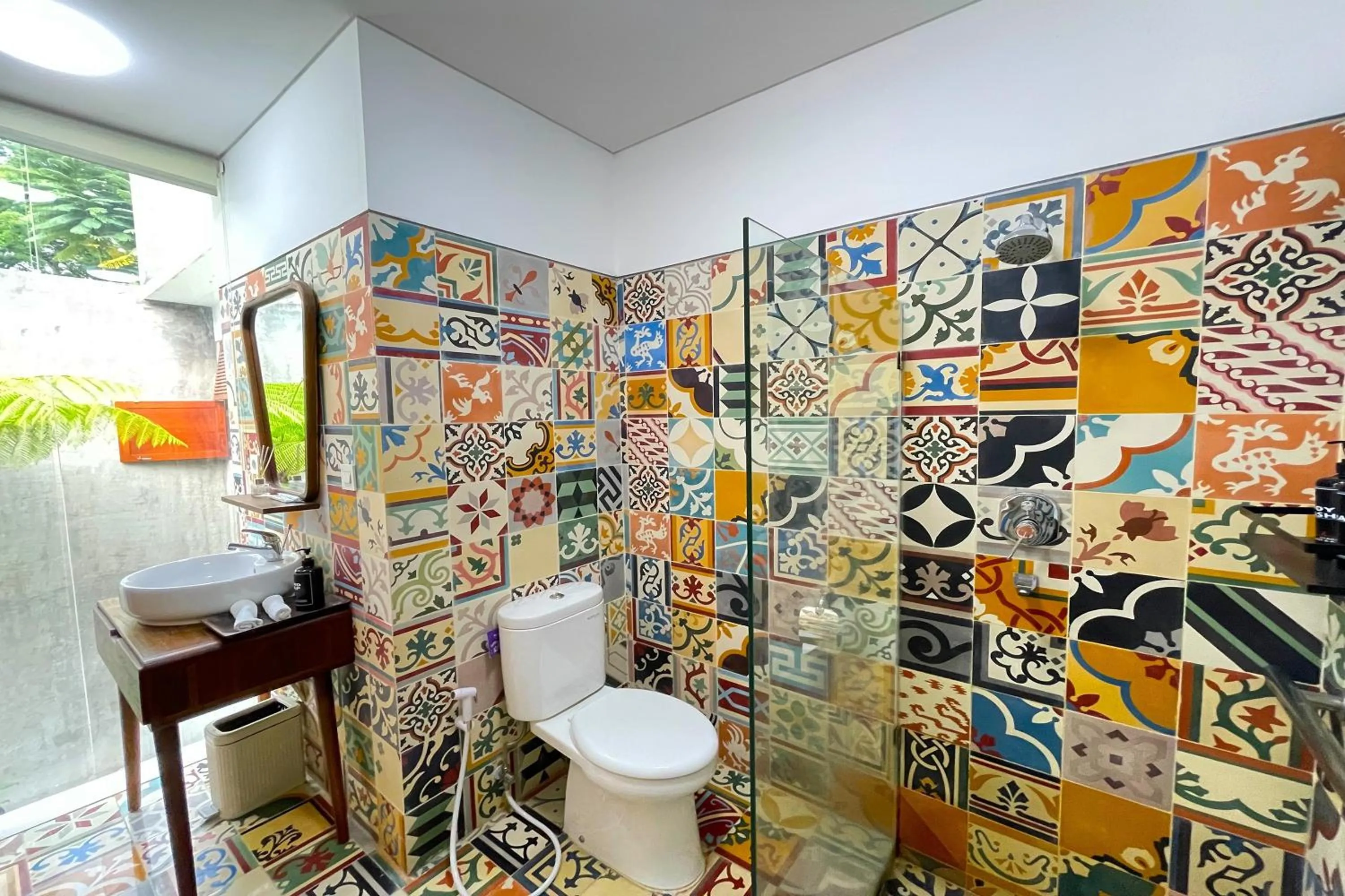 Bathroom in Emaki Bumi Singgah