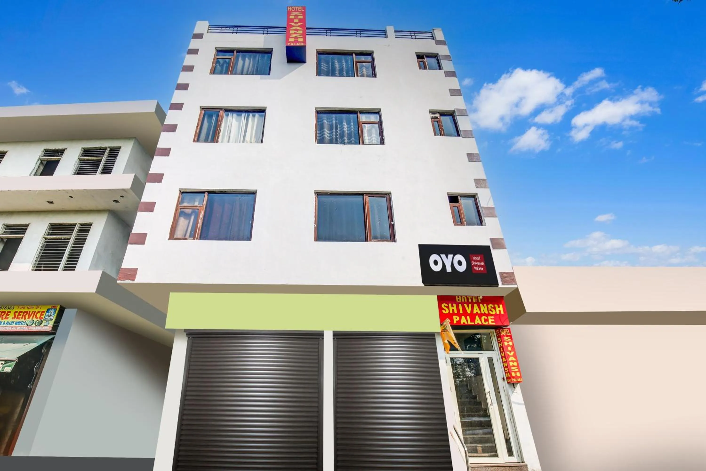 Facade/entrance in Hotel O Shivansh Palace