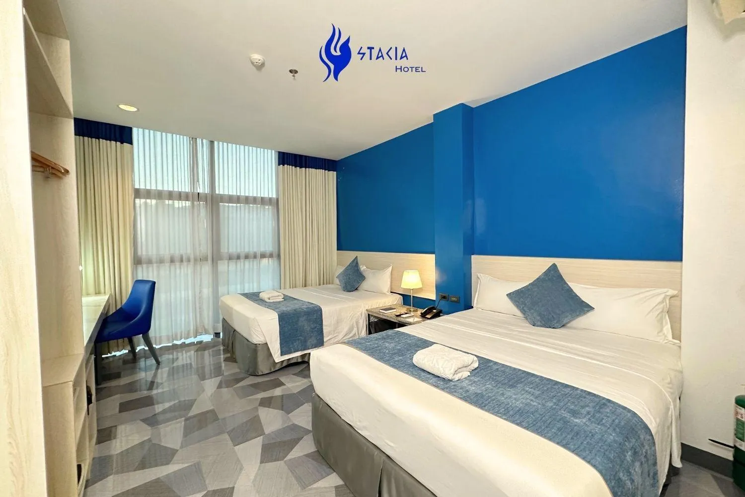 Bed in Stacia Hotel
