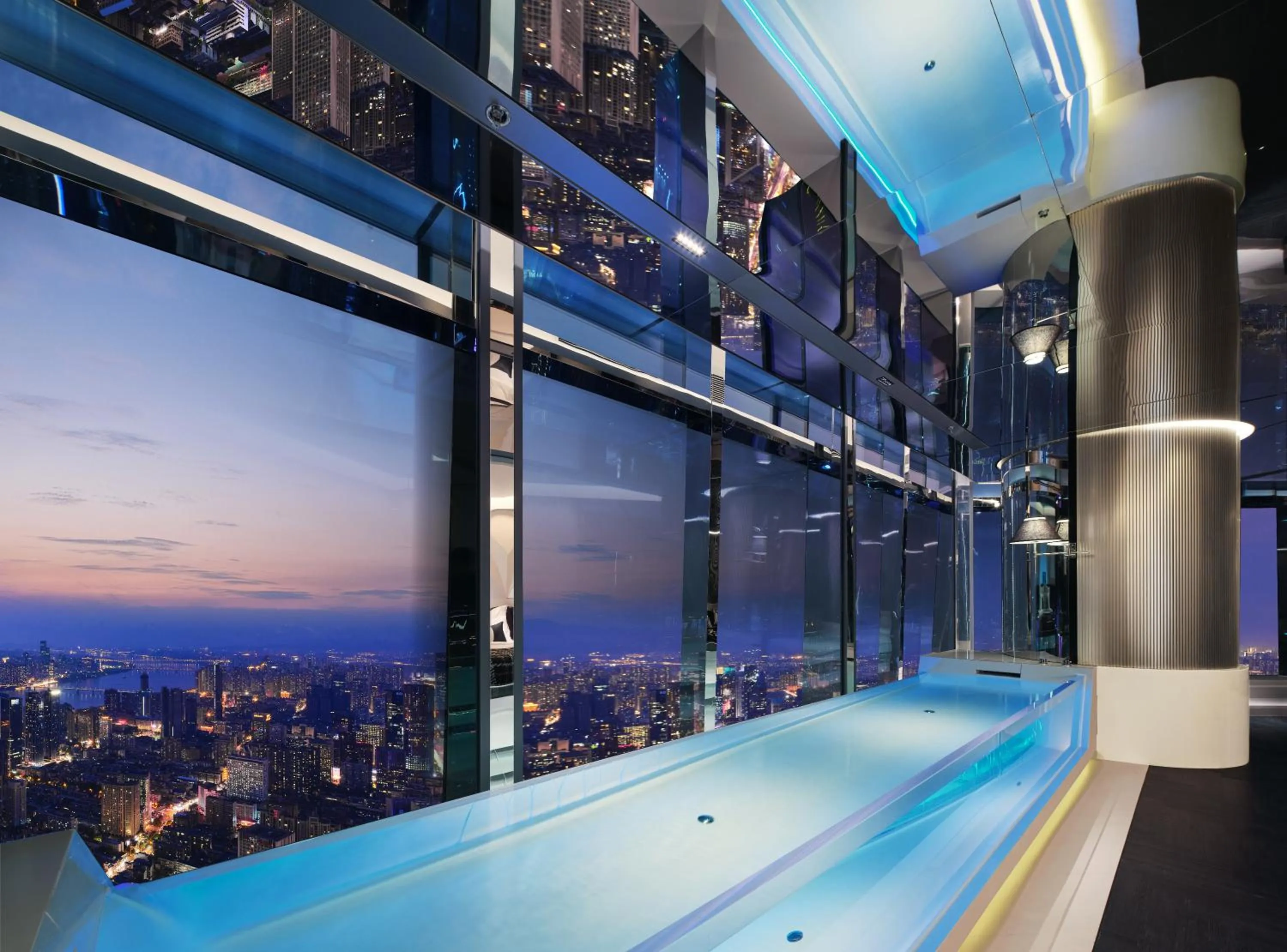 Bath in ISEYA Panoramic Hotel Changsha Wuyi Square Flagship