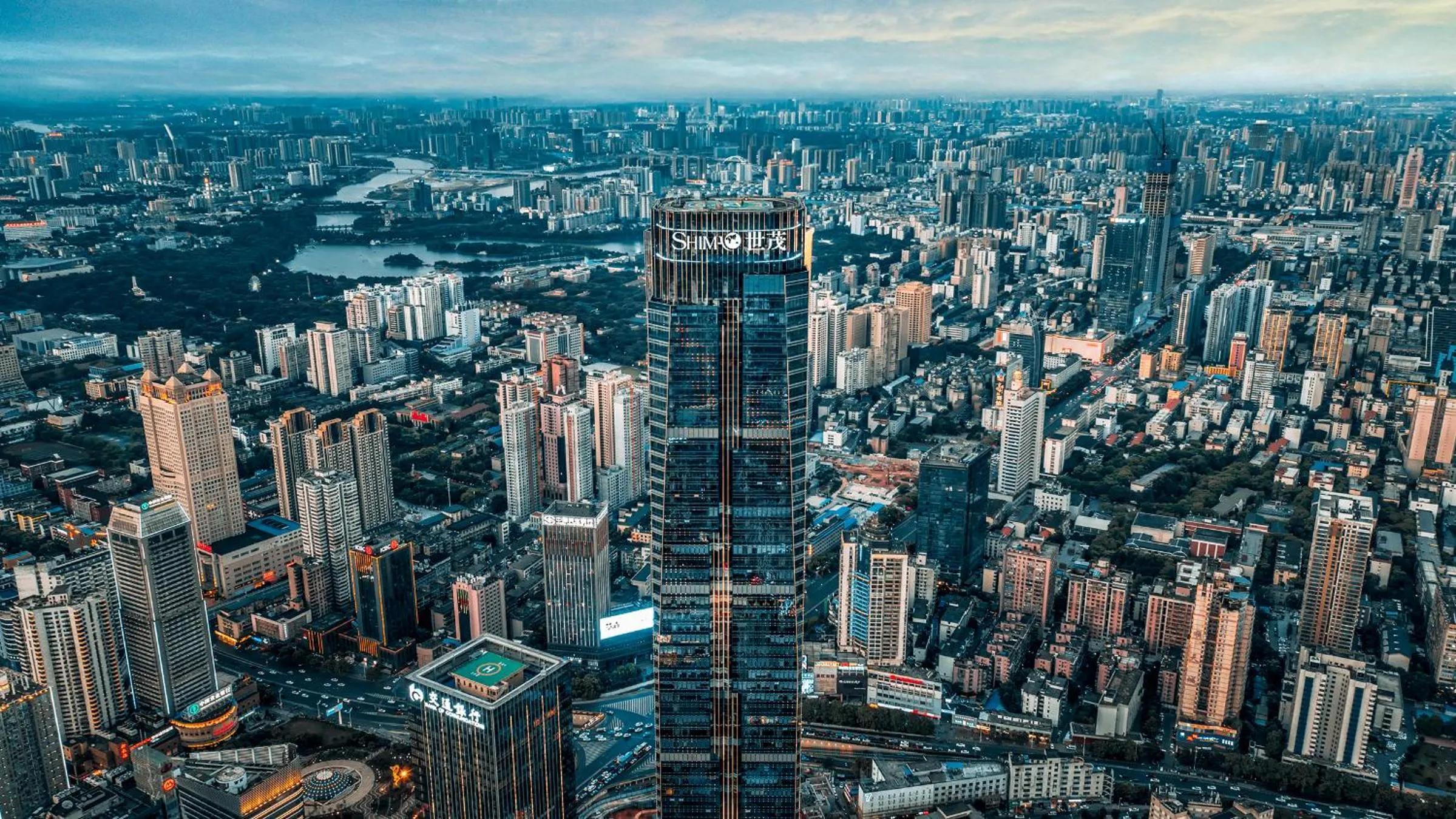 City view in ISEYA Panoramic Hotel Changsha Wuyi Square Flagship