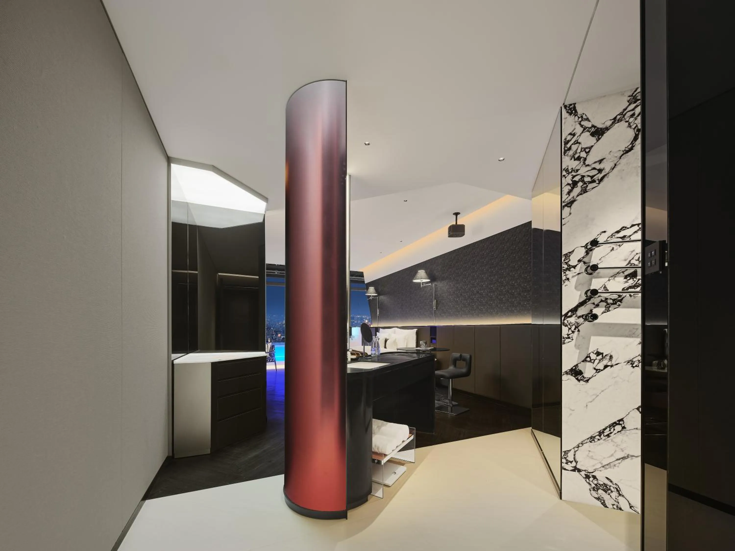 Bathroom in ISEYA Panoramic Hotel Changsha Wuyi Square Flagship