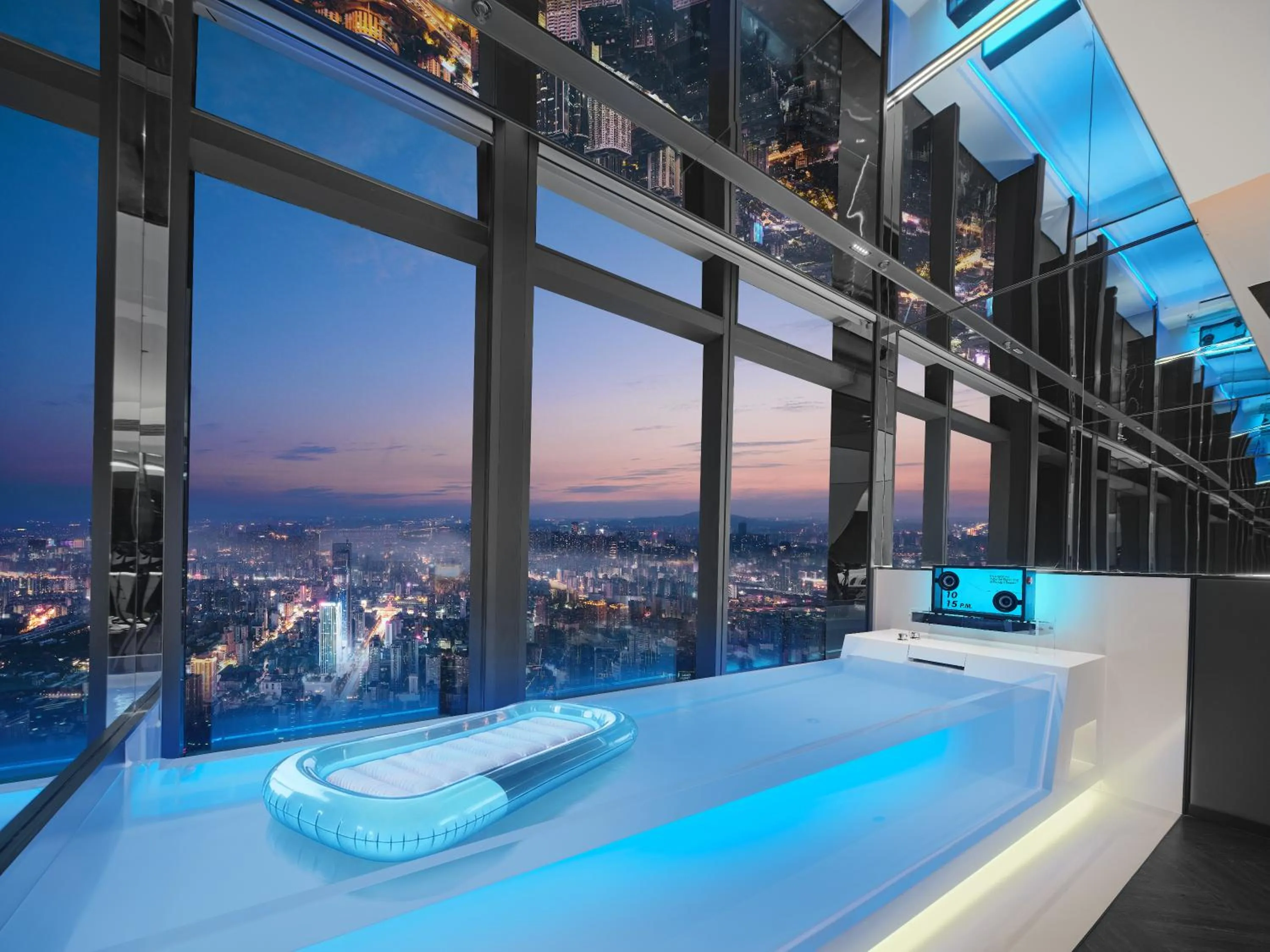 Night in ISEYA Panoramic Hotel Changsha Wuyi Square Flagship