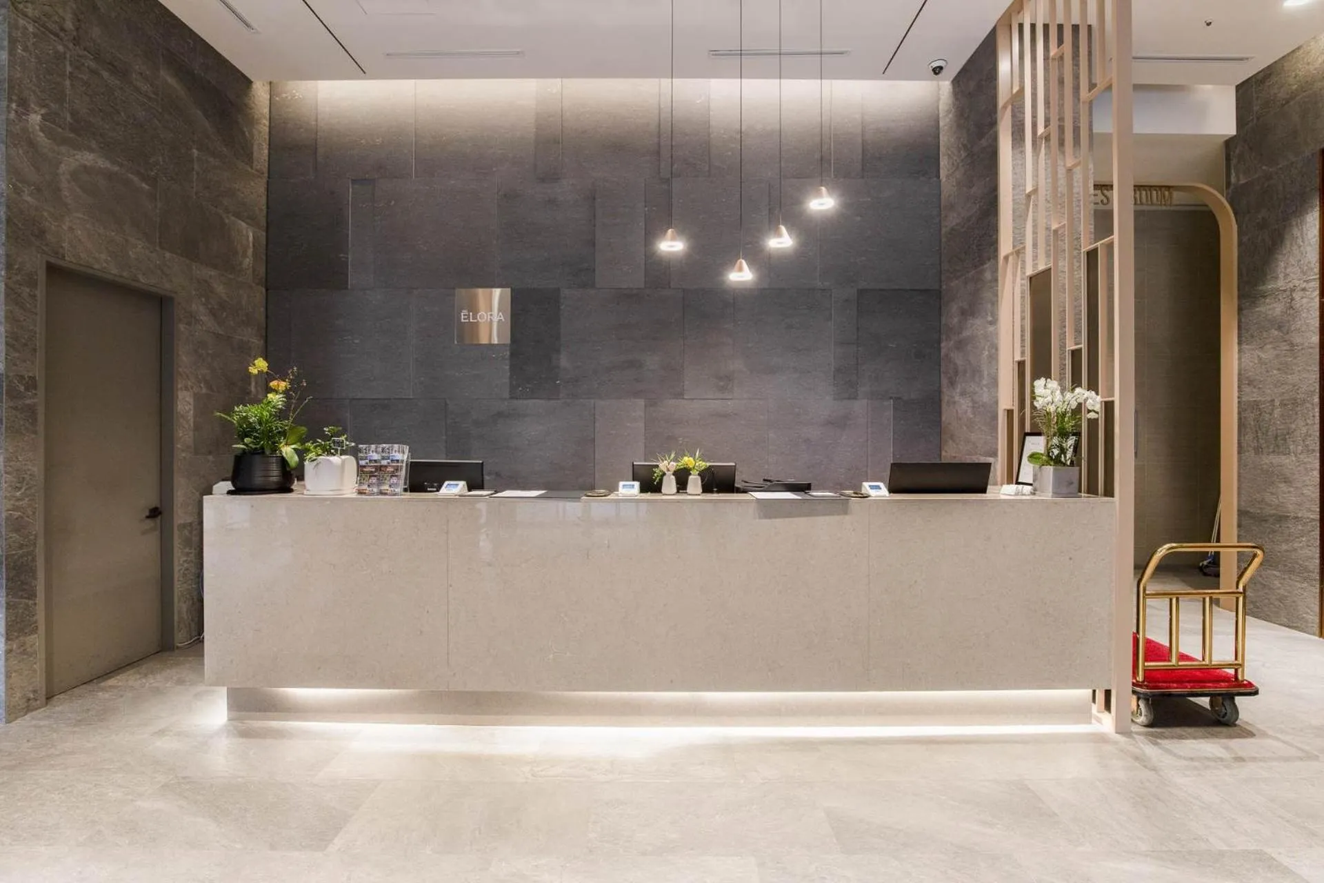 Lobby or reception in Hotel Elora