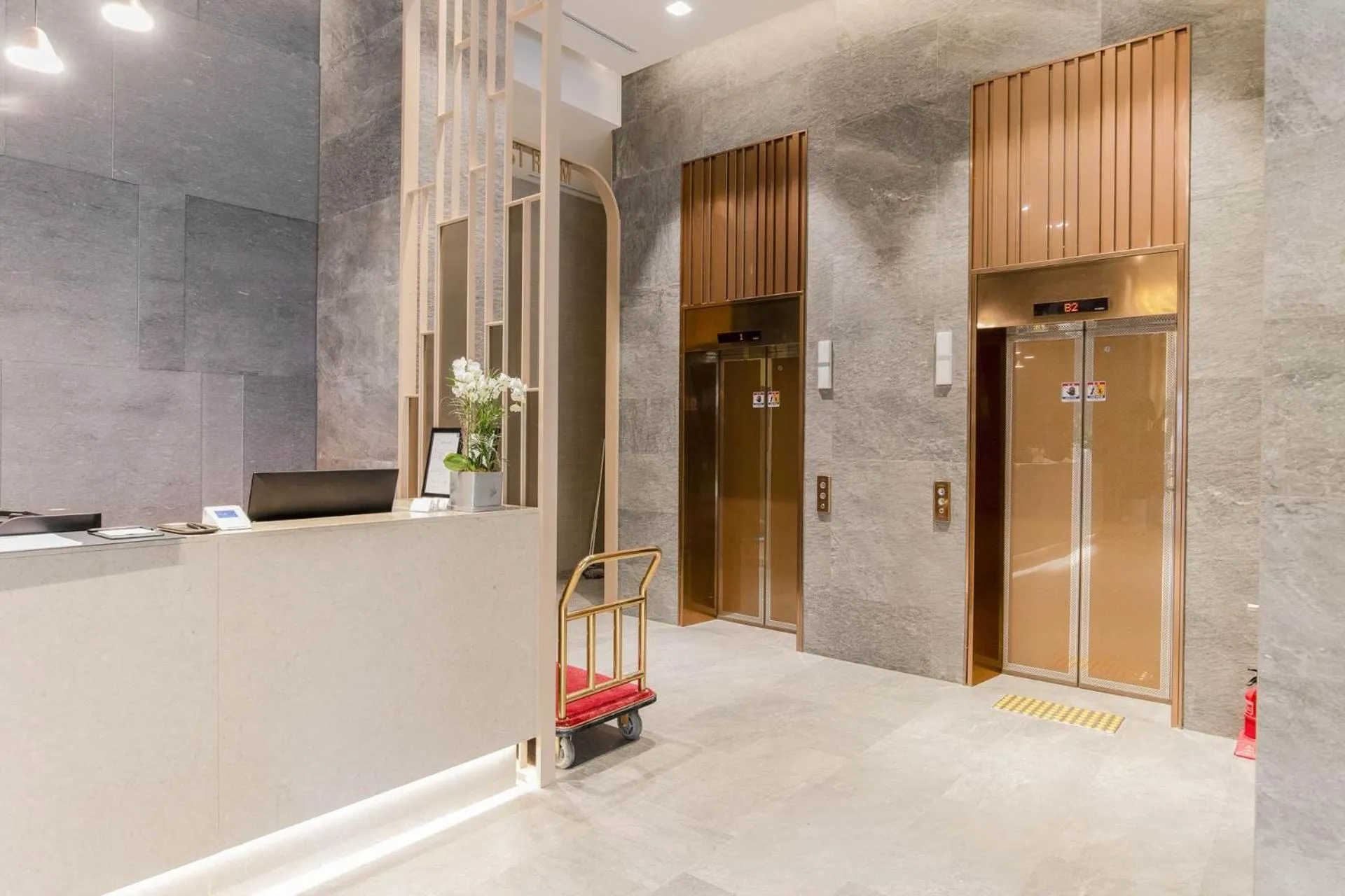 Lobby or reception in Hotel Elora