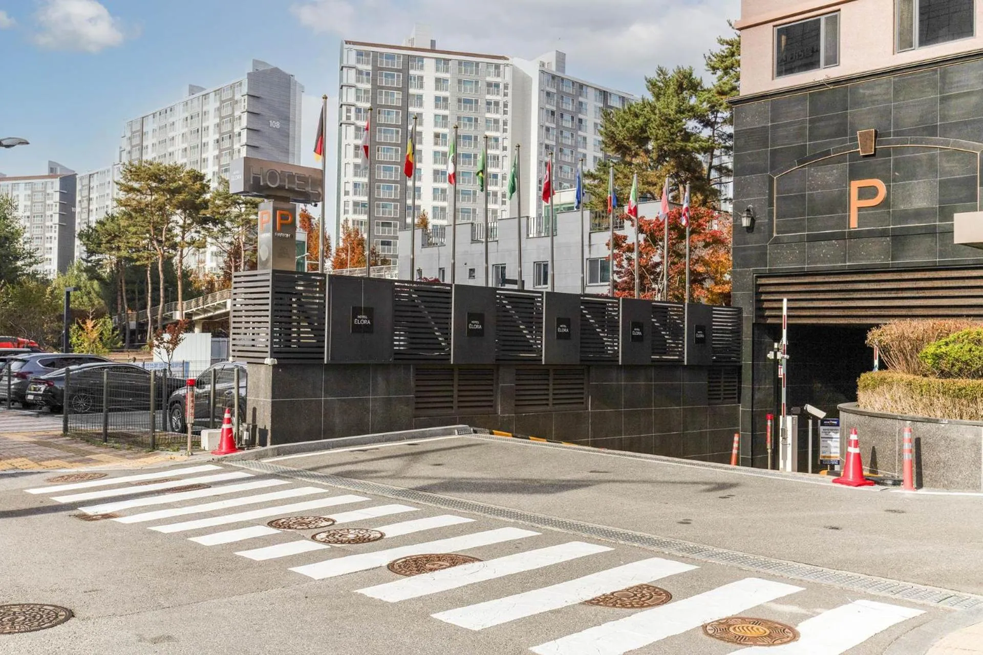 Property building in Hotel Elora