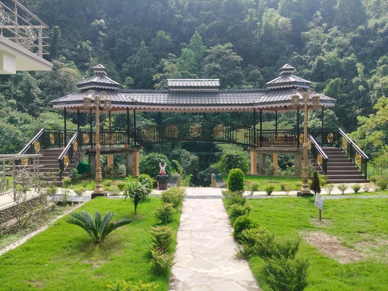 Natural landscape in Nature's Nest Resort