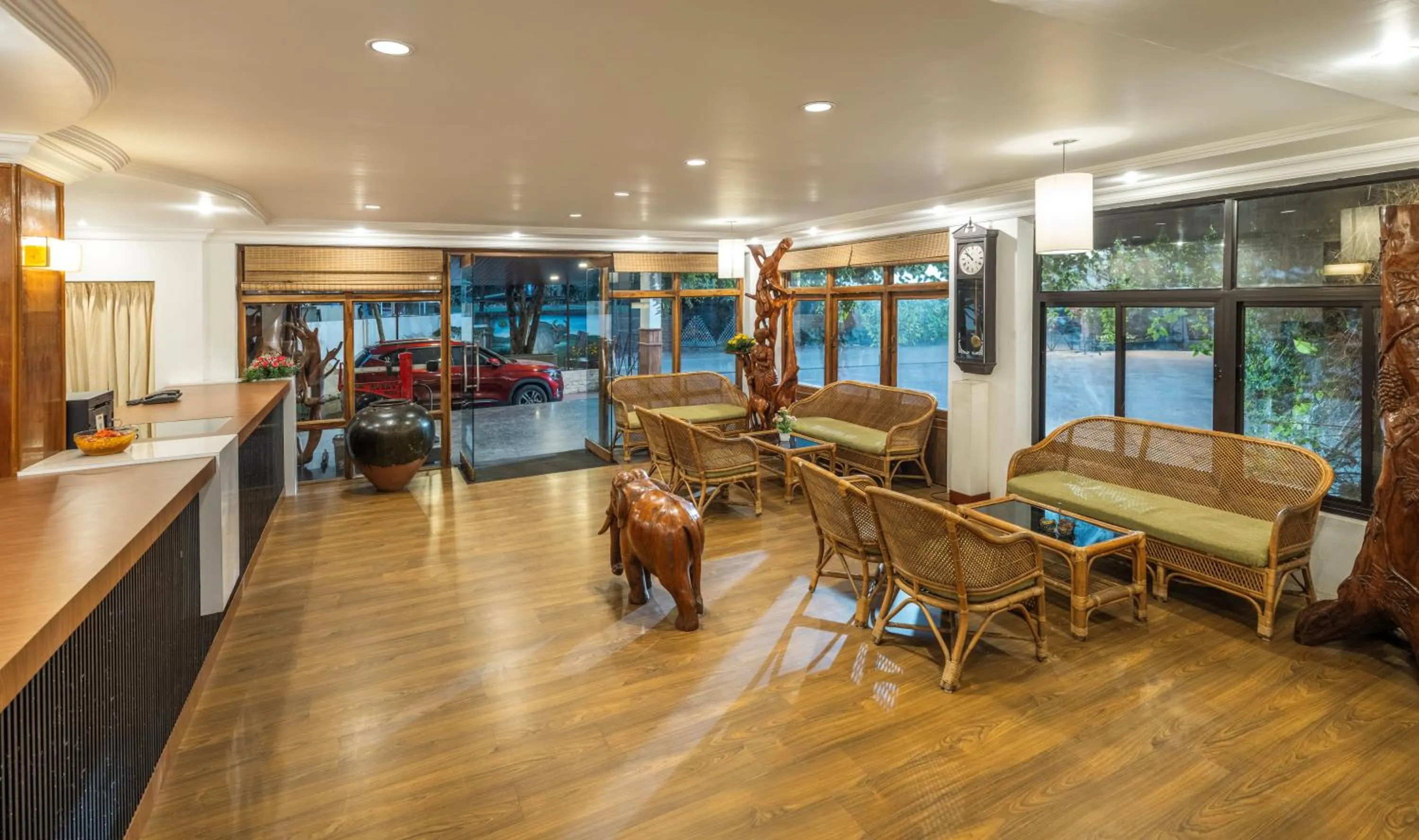 Lobby or reception in The Cardamom Thekkady