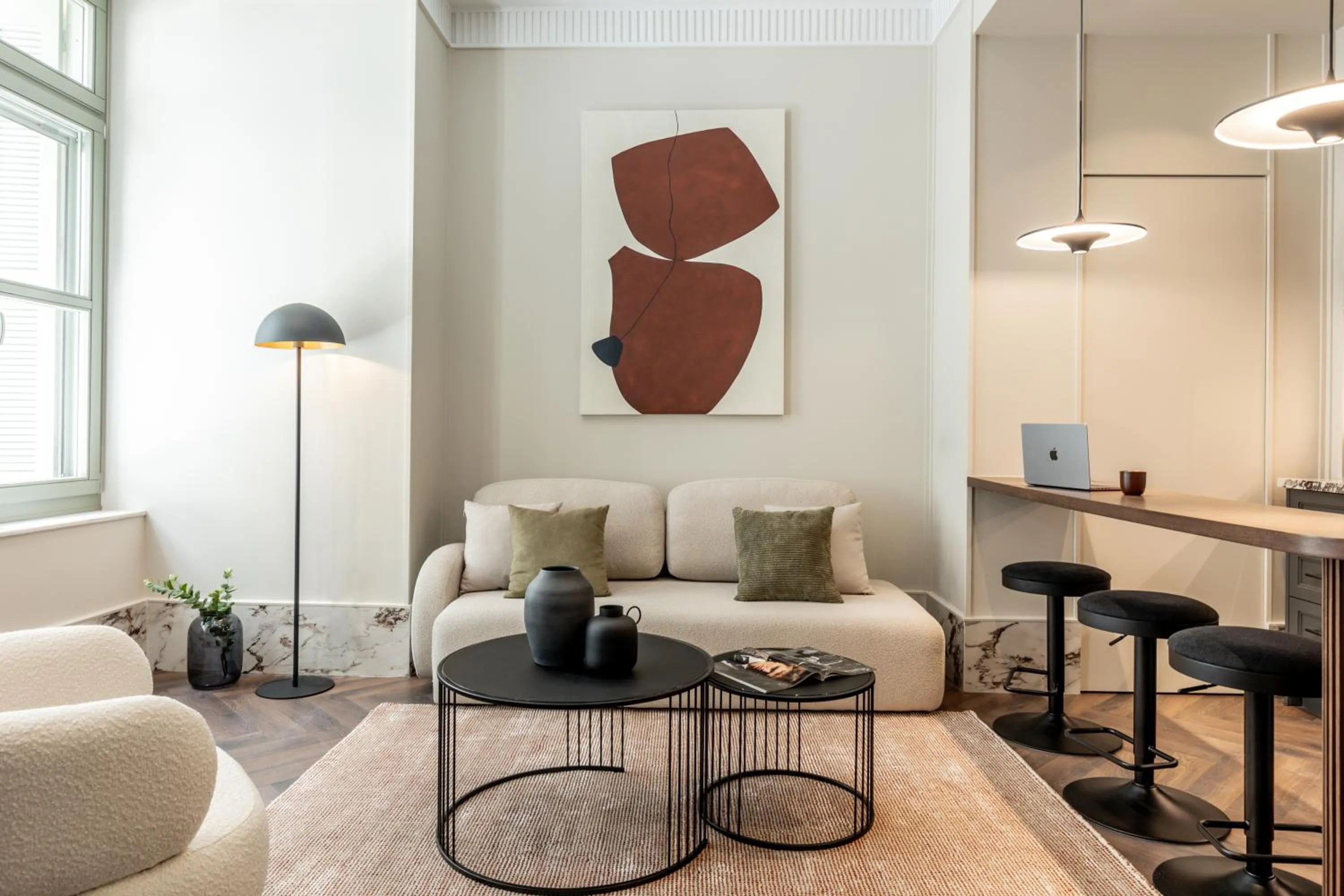 Living room in Rua Augusta